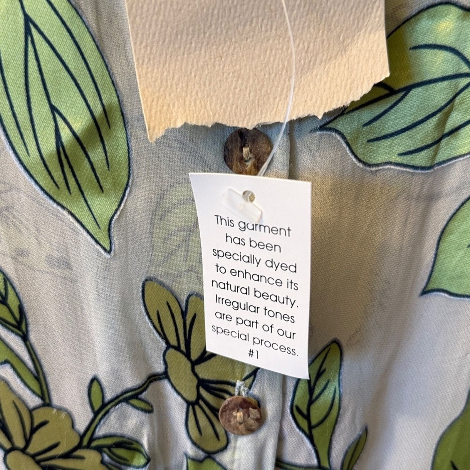Other NWT Citron, Santa Monica silk blend button floral top Size M / US 6-8 / IT 42-44 - 4 Thumbnail