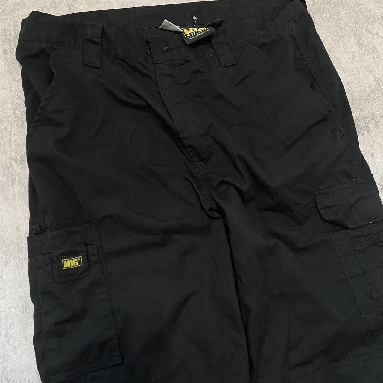 Other Black Baggy Cargo Pants Skate rap hip hop Size US 36 / EU 52 - 6 Thumbnail