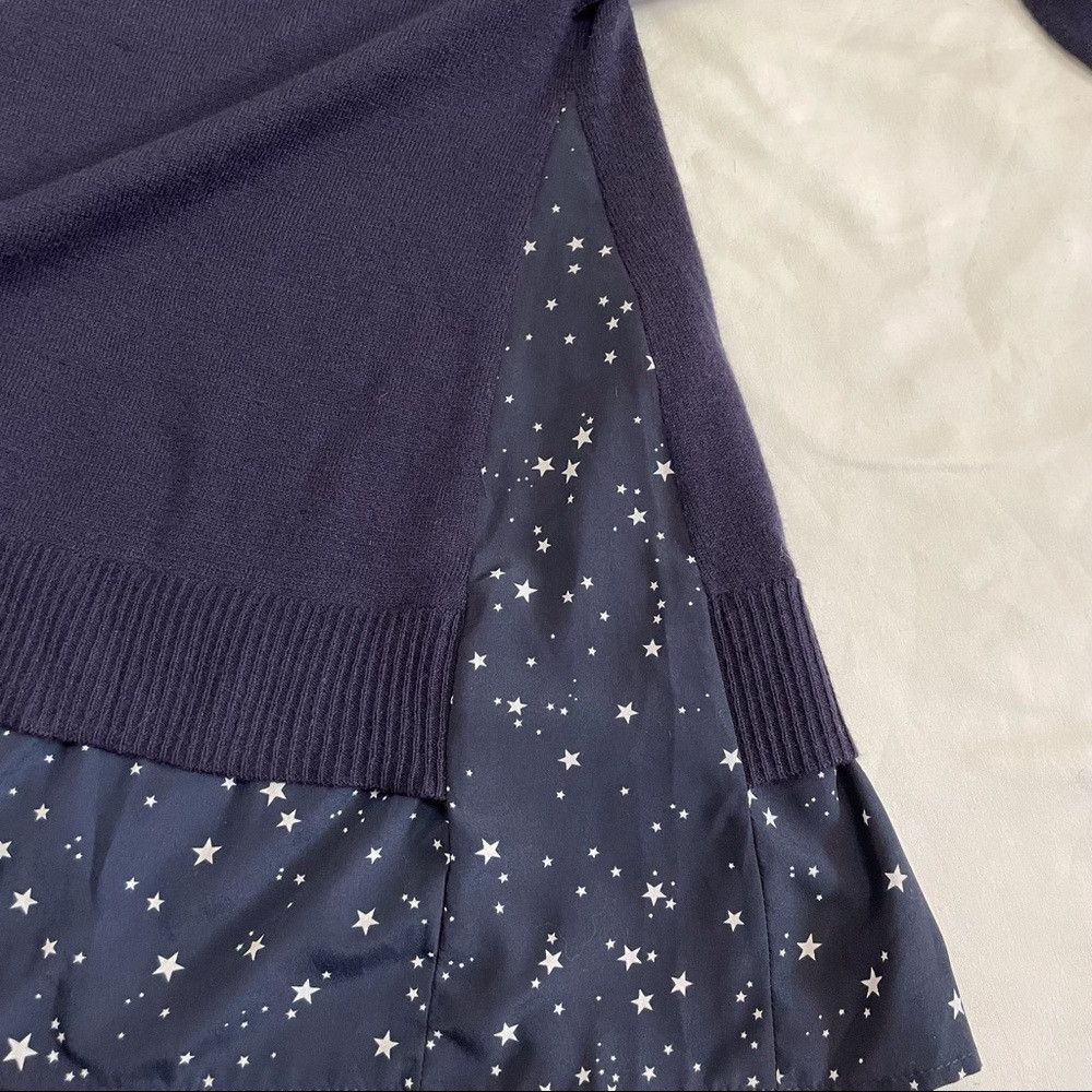 Kate Spade New Broome Street Kate Spade Night Sky Mixed Media Blue Swe Size XS / US 0-2 / IT 36-38 - 9 Thumbnail