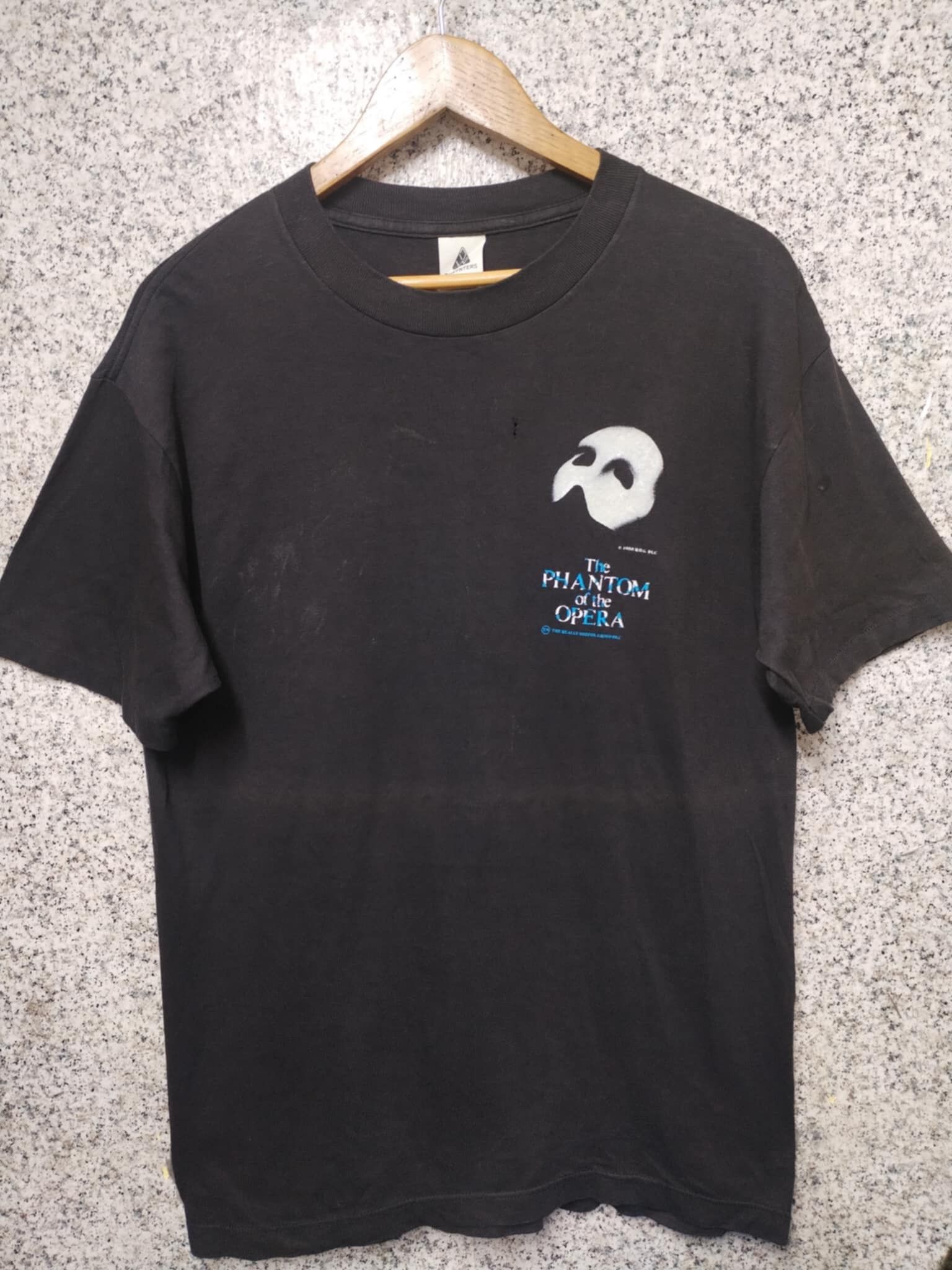 Vintage Thrashed Sun Faded Phamtom of the opera Shirt Distressed Size US L / EU 52-54 / 3 - 1 Thumbnail