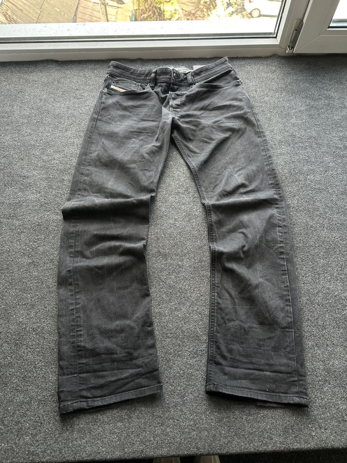Diesel 🚨 RARE DIESEL MEN DENIM JEANS AVANT GARDE IFSIXWASNINE Y2K Size US 29 - 2 Thumbnail