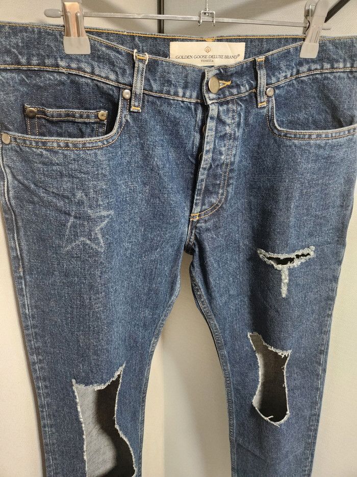 Golden Goose Golden goose 디스 데님 Size 27" / US 4 / IT 40 - 2 Thumbnail