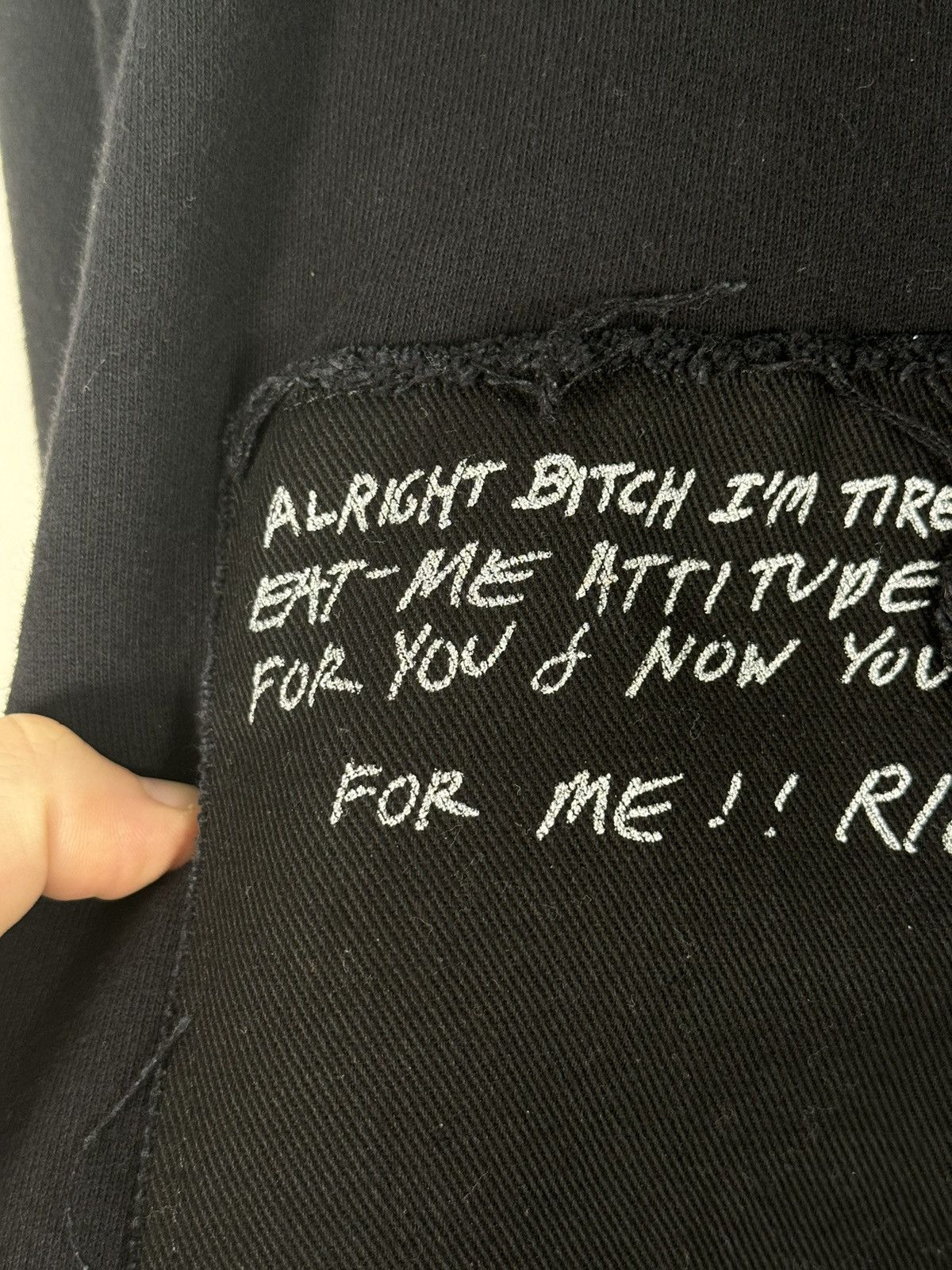 Enfants Riches Deprimes 🚭ERD GRAIL🚭Teen Shot For Leather Jacket Patch Hoodie SS20 L Size US L / EU 52-54 / 3 - 8 Thumbnail