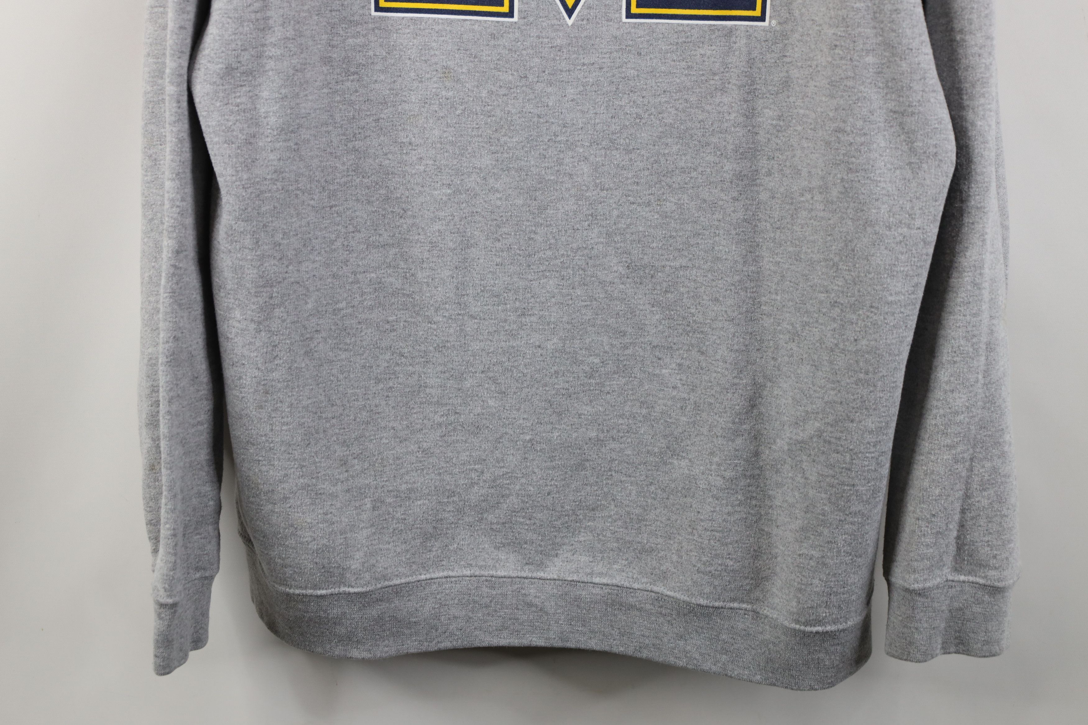 Vintage Vintage 90s Y2K Block M University of Michigan Sweatshirt Size US XL / EU 56 / 4 - 3 Thumbnail