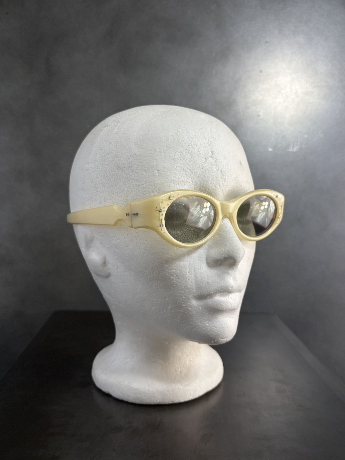 American Optical × Polaroid × Vintage 1950s Cool-Ray Polaroid Sunglasses 1960s Vintage Jewelled Size ONE SIZE - 1 Thumbnail