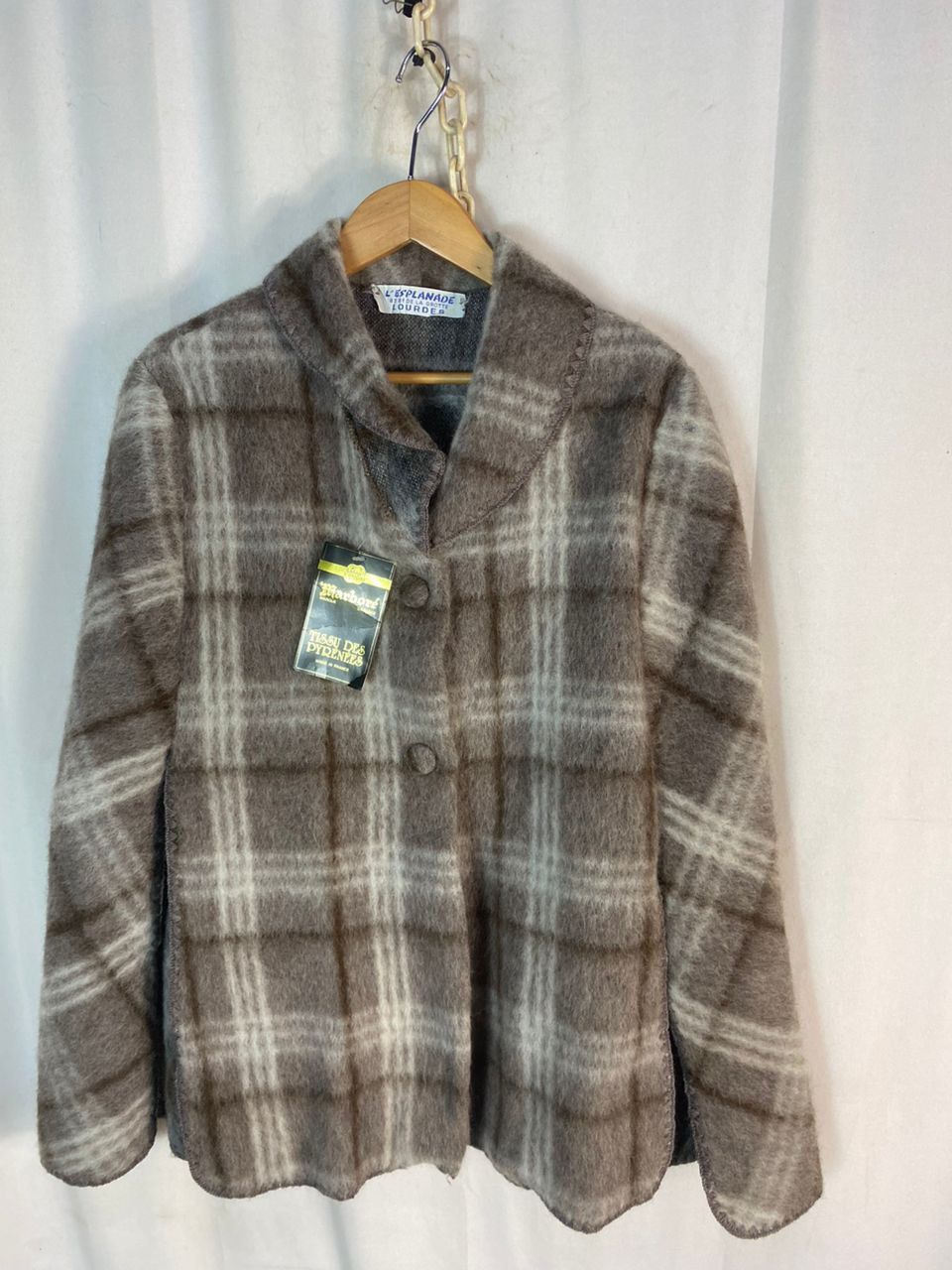 Designer × Vintage Vintage poncho wool by marbore new with tag Size M / US 6-8 / IT 42-44 - 1 Thumbnail