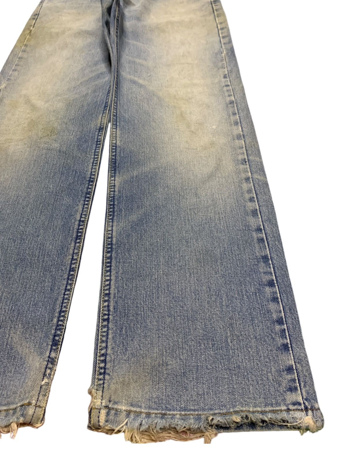 Lee SALES🔥Vintage Japanese Lee Mud Wash Distressed Loose Jeans Size US 28 / EU 44 - 7 Thumbnail
