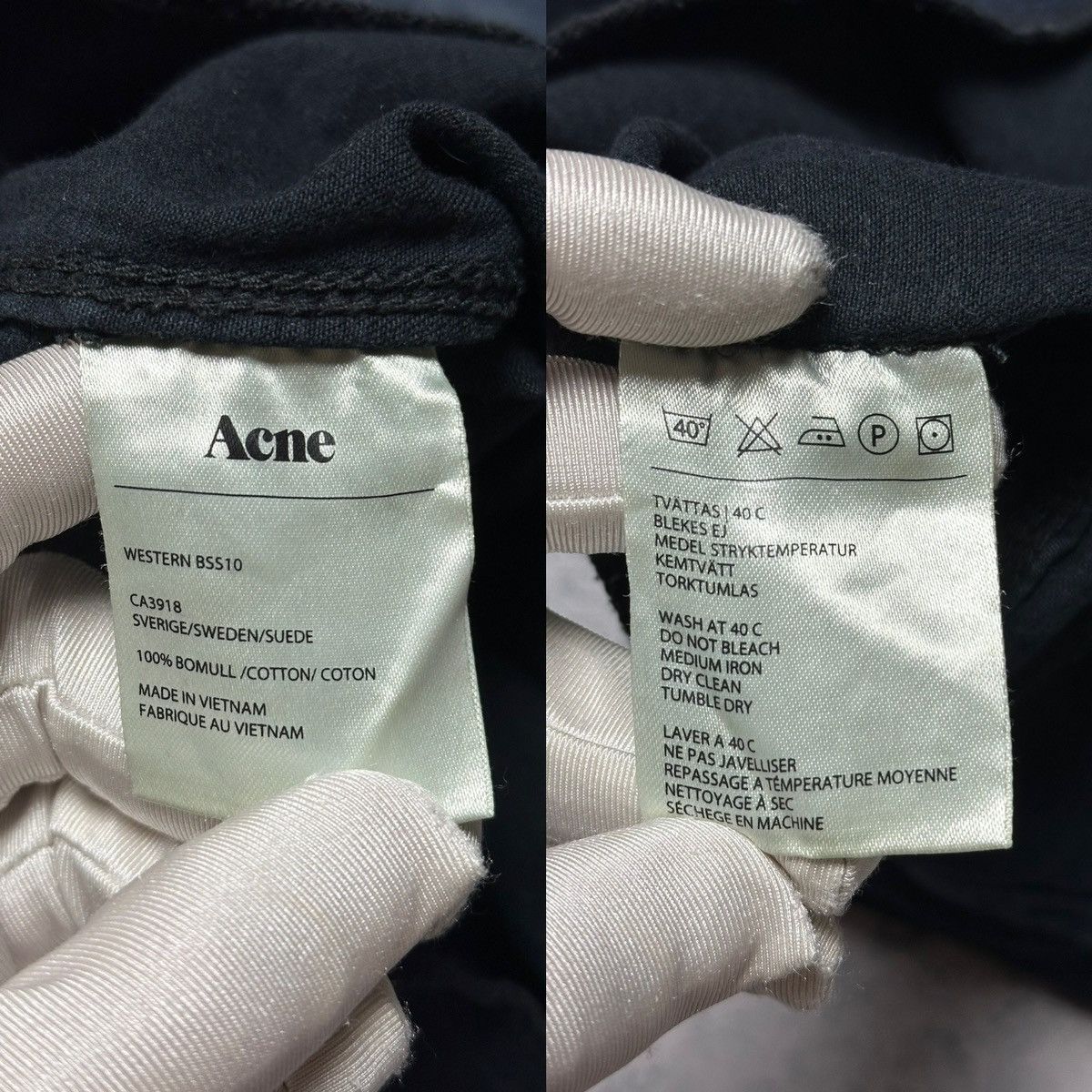 Acne Studios Acne Studios Pop Classics Western Denim Button-Up Shirt Size US M / EU 48-50 / 2 - 12 Thumbnail