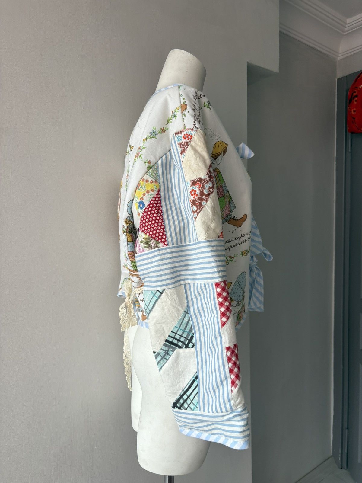 Vintage Patchwork jacket made in bangkok Size ONE SIZE - 12 Thumbnail