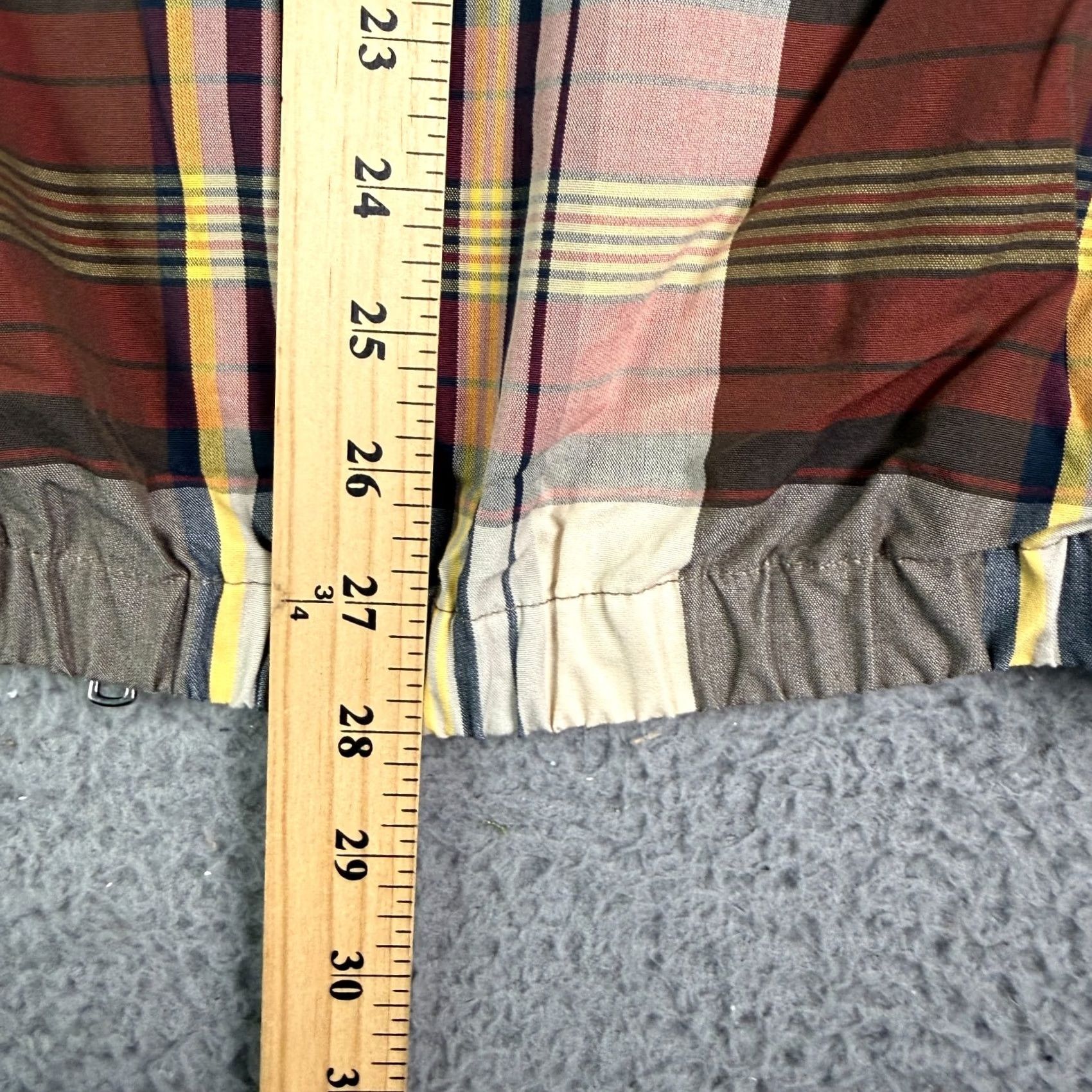 Todd Snyder Todd Snyder Plaid Club Jacket Mens XL Multicolor Full Zip Bomber Chinstrap NEW Size US XL / EU 56 / 4 - 7 Thumbnail