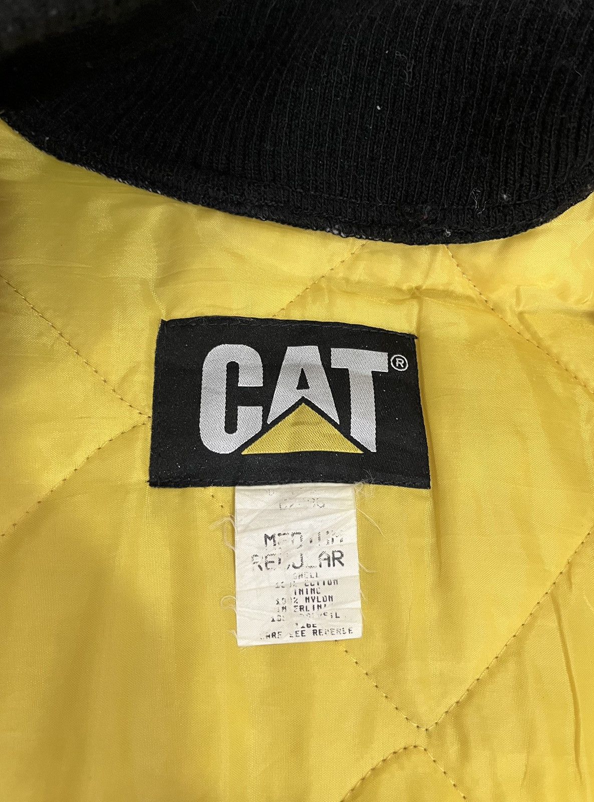 Caterpillar Vintage 90s CAT Duck Canvas Caterpillar Chore Coat Jacket Size US M / EU 48-50 / 2 - 9 Thumbnail
