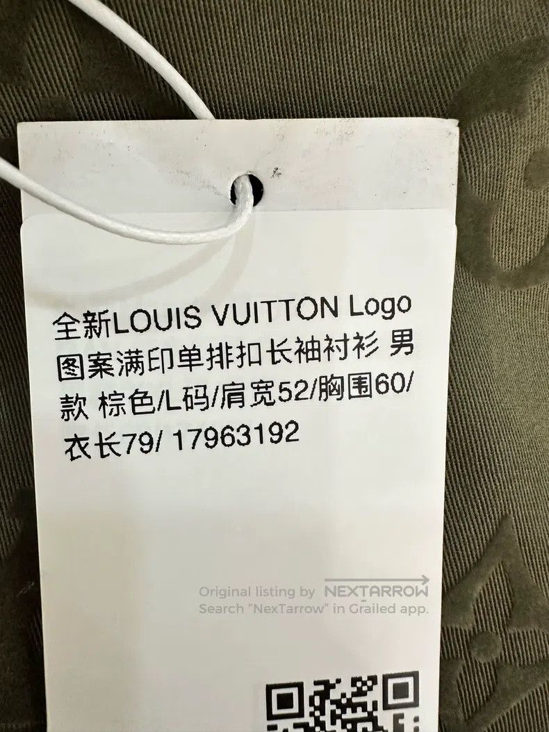 Louis Vuitton Louis Vuitton Logo full print single breasted long sleeve Size US L / EU 52-54 / 3 - 5 Thumbnail