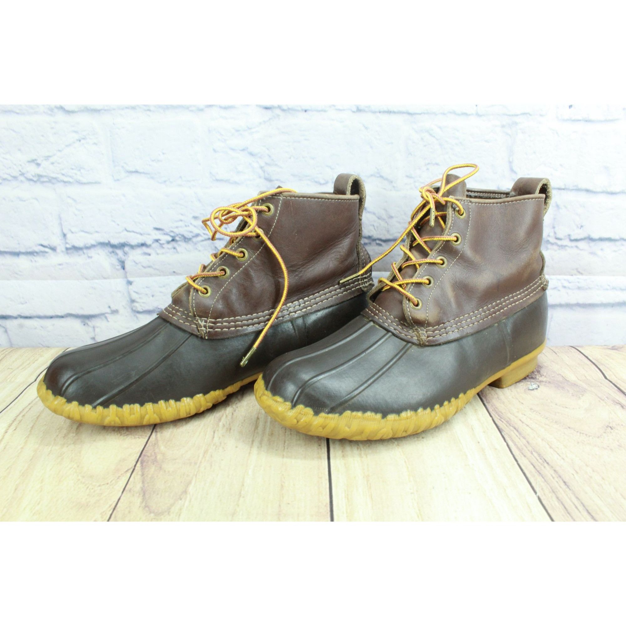 L.L. Bean Vintage LL Bean Brown Leather Hunting Duck Boots Size 9 Size US 9 / EU 42 - 2 Thumbnail