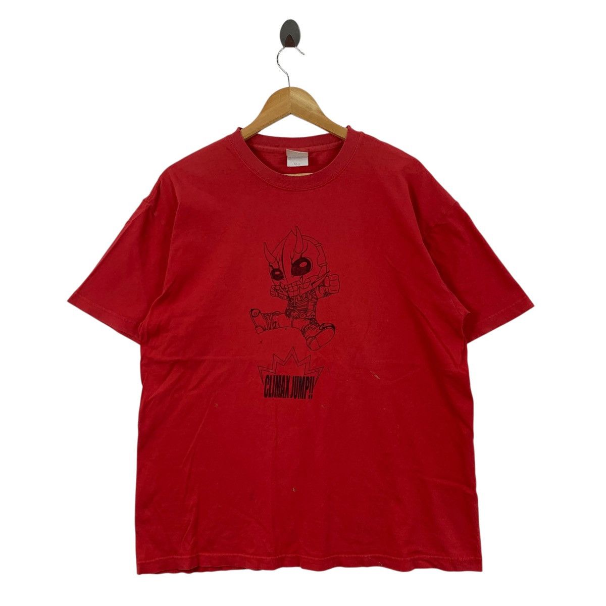 Vintage Vintage MOMOTAROS DEN O Maskes Rider Climax Jump Tshirt Size US XL / EU 56 / 4 - 3 Thumbnail