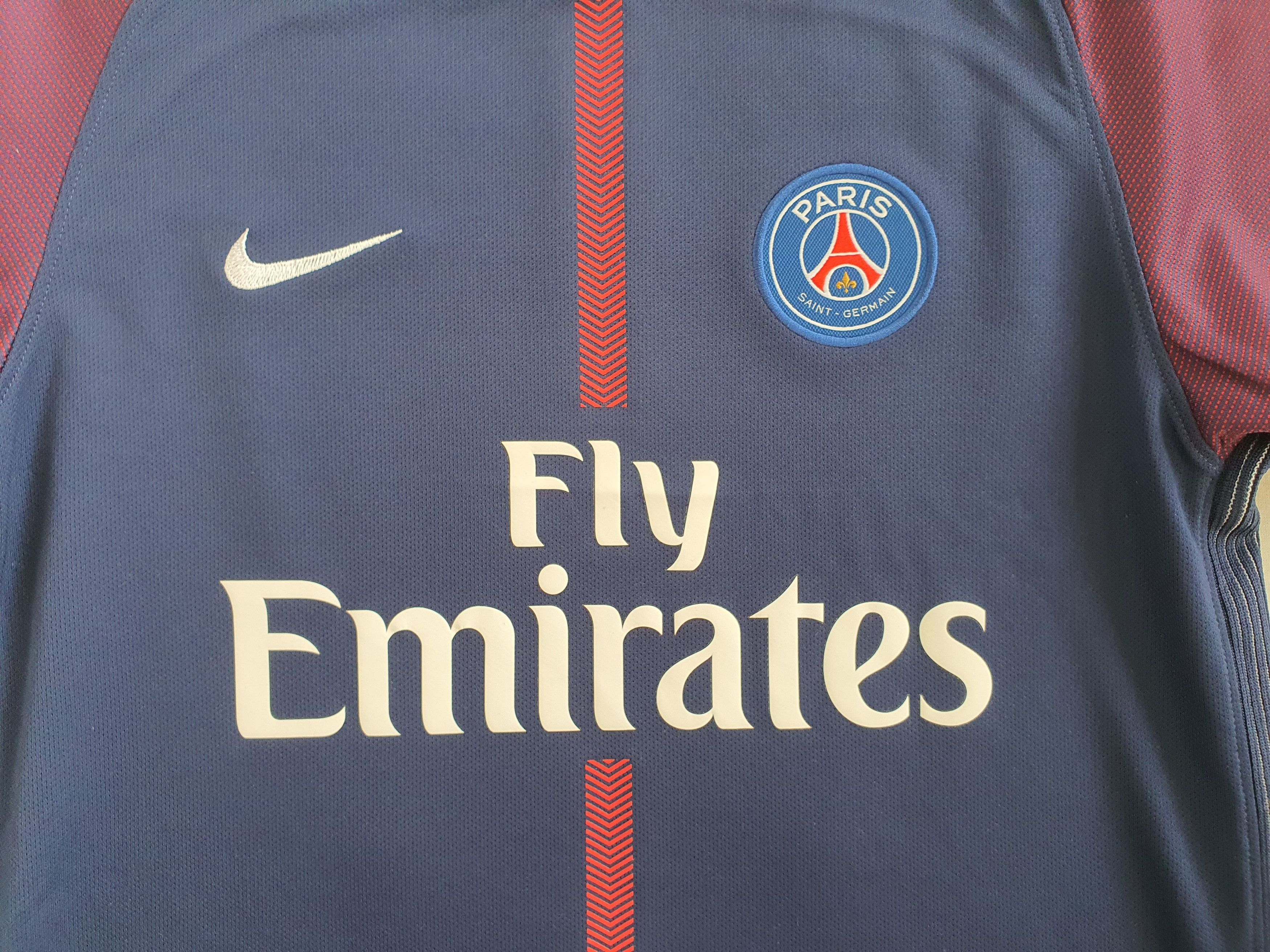 Nike 2017-2018 PSG Blank Home Shirt (Neymar, Mbappé) - Kid's L Size US XS / EU 42 / 0 - 7 Thumbnail