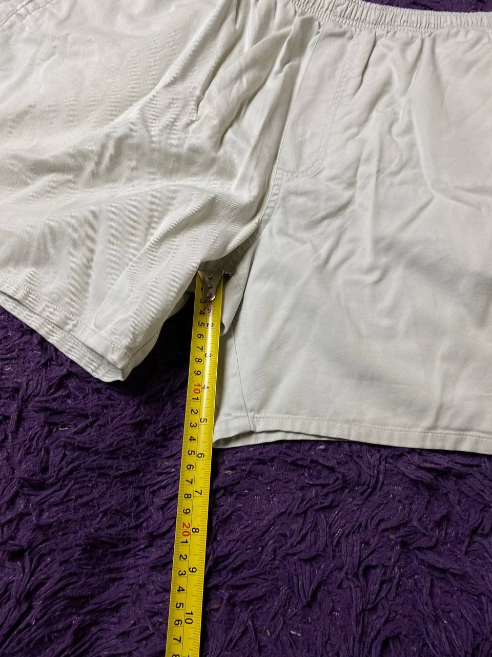 Nike shorts white NIKE Y2K logo Vintage size L streetwear Size US 34 / EU 50 - 12 Thumbnail