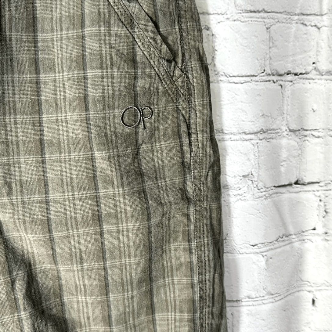 Ocean Pacific OP Ocean Pacific Green Plaid Utility Shorts Bermuda Mens Size 32 Bermuda Green Ocean Pacific Mens 32 Shorts Plaid Utility Bermuda Size US 32 / EU 48 - 2 Thumbnail