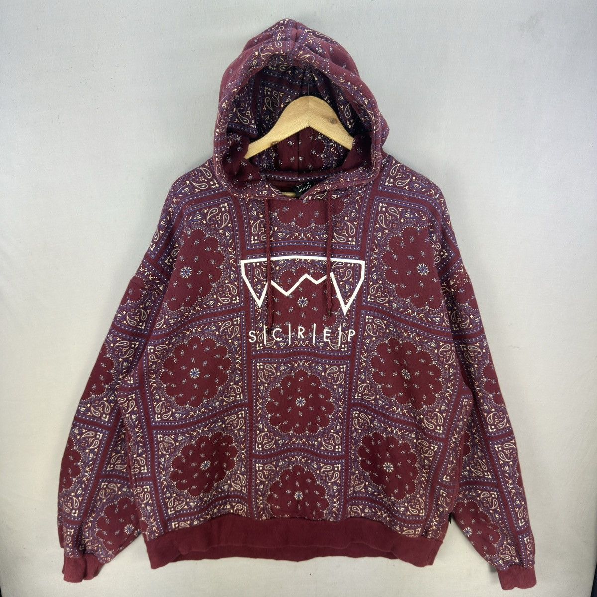 Kapital Screp Paisley Hoodie like Kapital Undercover Supreme Size US XXL / EU 58 / 5 - 1 Thumbnail
