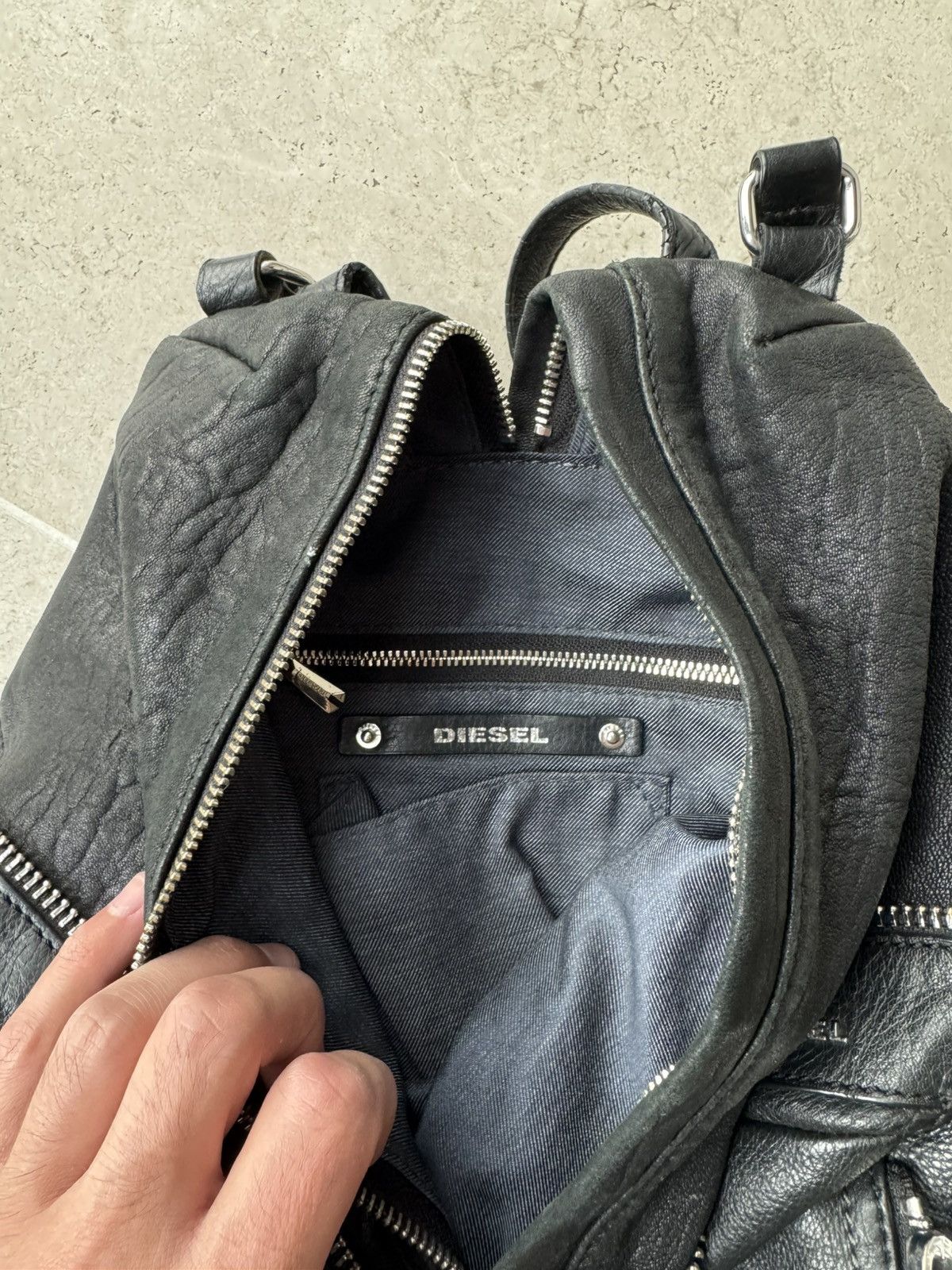 Diesel Diesel Zipper Backpack Size ONE SIZE - 11 Thumbnail