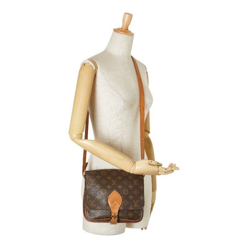 Louis Vuitton Louis Vuitton Monogram Cartouchiere MM Crossbody Bag M51253 Size ONE SIZE - 14 Thumbnail