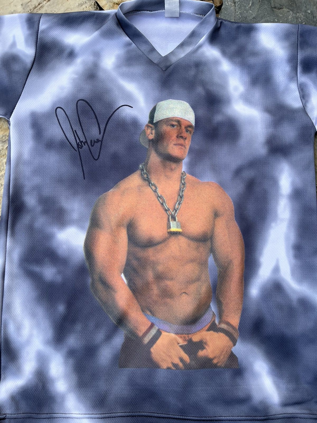 Vintage × WWE × WWF Vintage John Cena tshirt full print tee y2k jersey signature Size US M / EU 48-50 / 2 - 8 Thumbnail