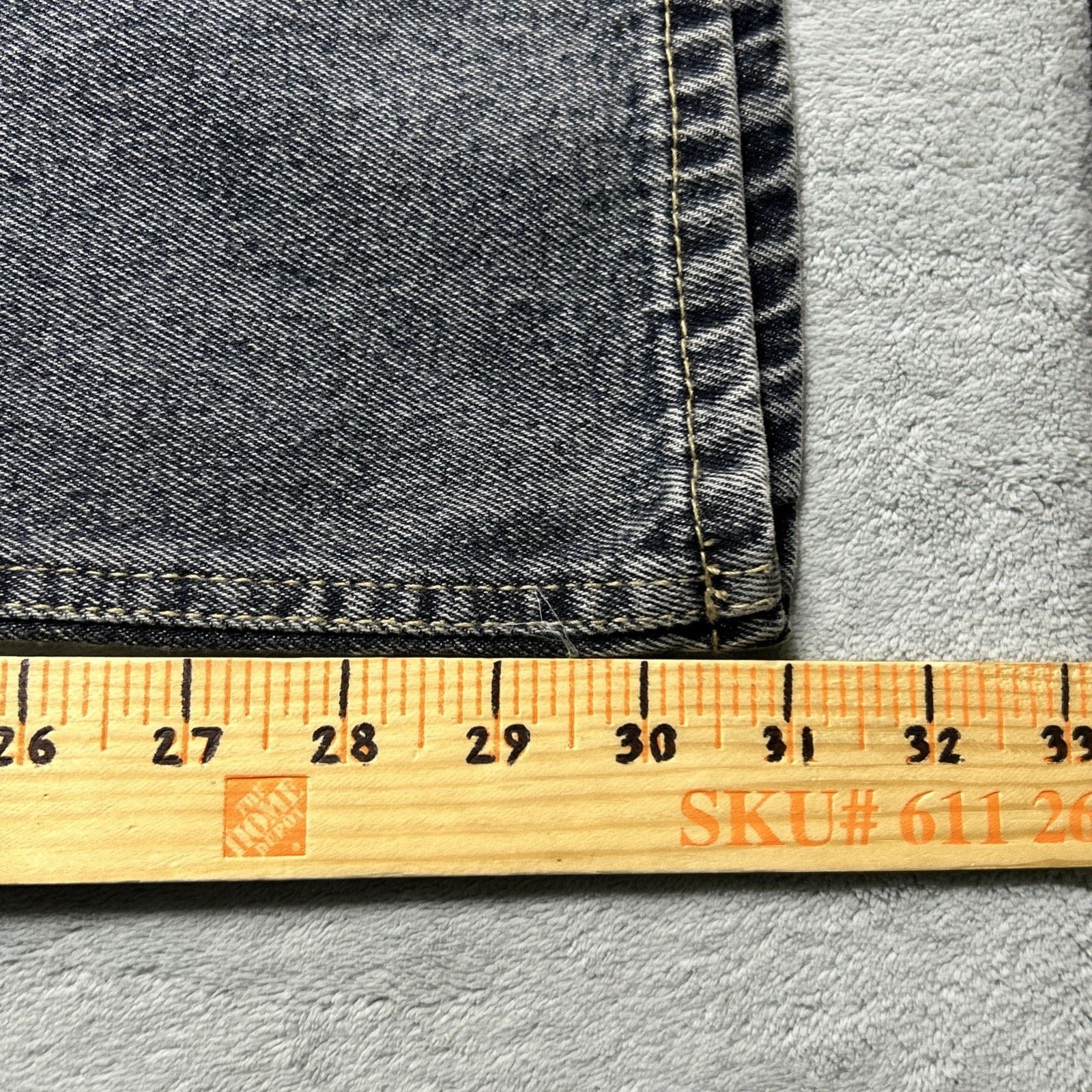 7 For All Mankind Deadstock Beyond Baggy Jeans Womens Small 28x31 Dojo Flare Size 28" / US 6 / IT 42 - 9 Thumbnail