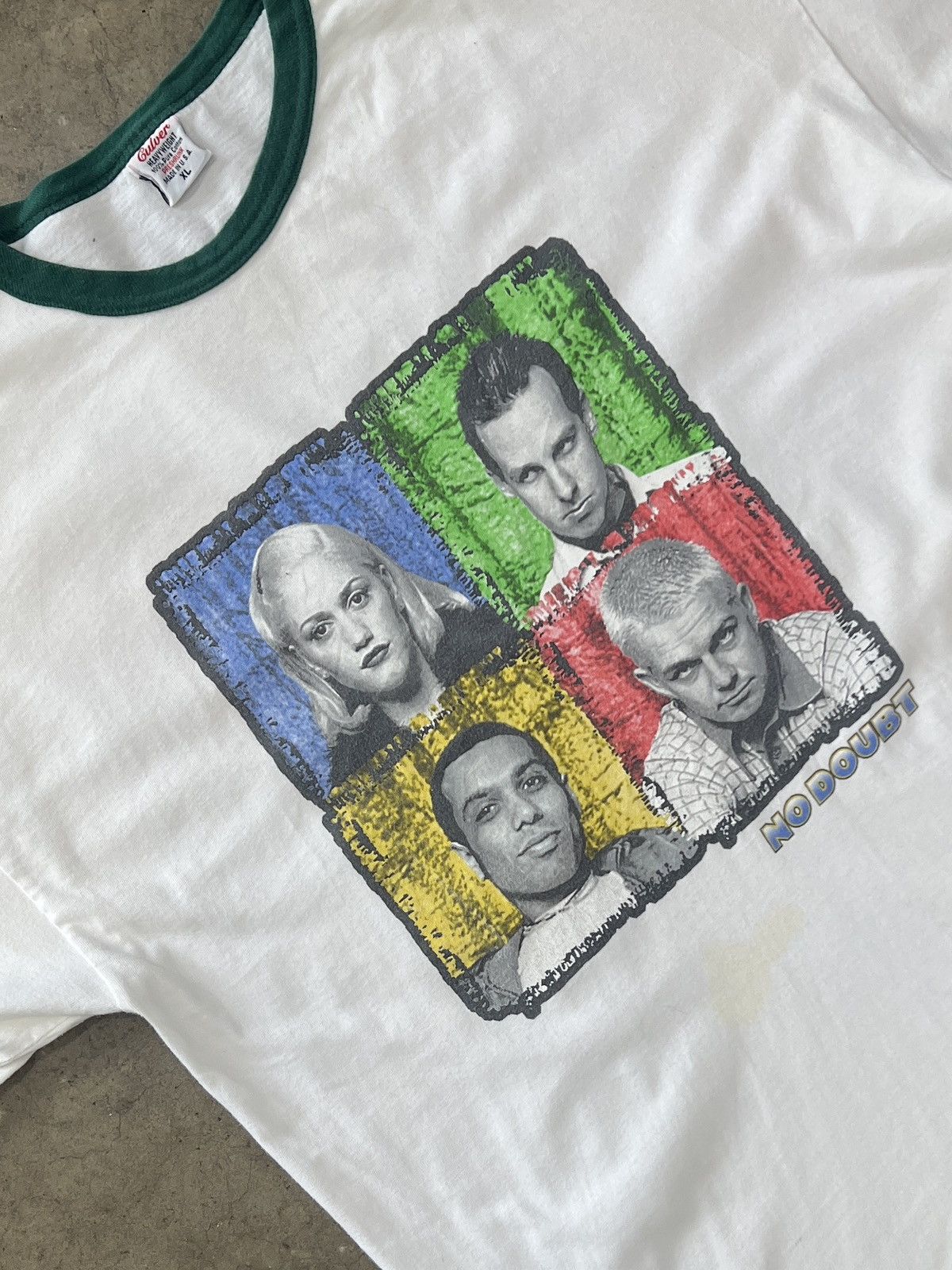 Band Tees Vintage 90s No Doubt Band Culver Ringer Tee XL Size US XL / EU 56 / 4 - 1 Thumbnail