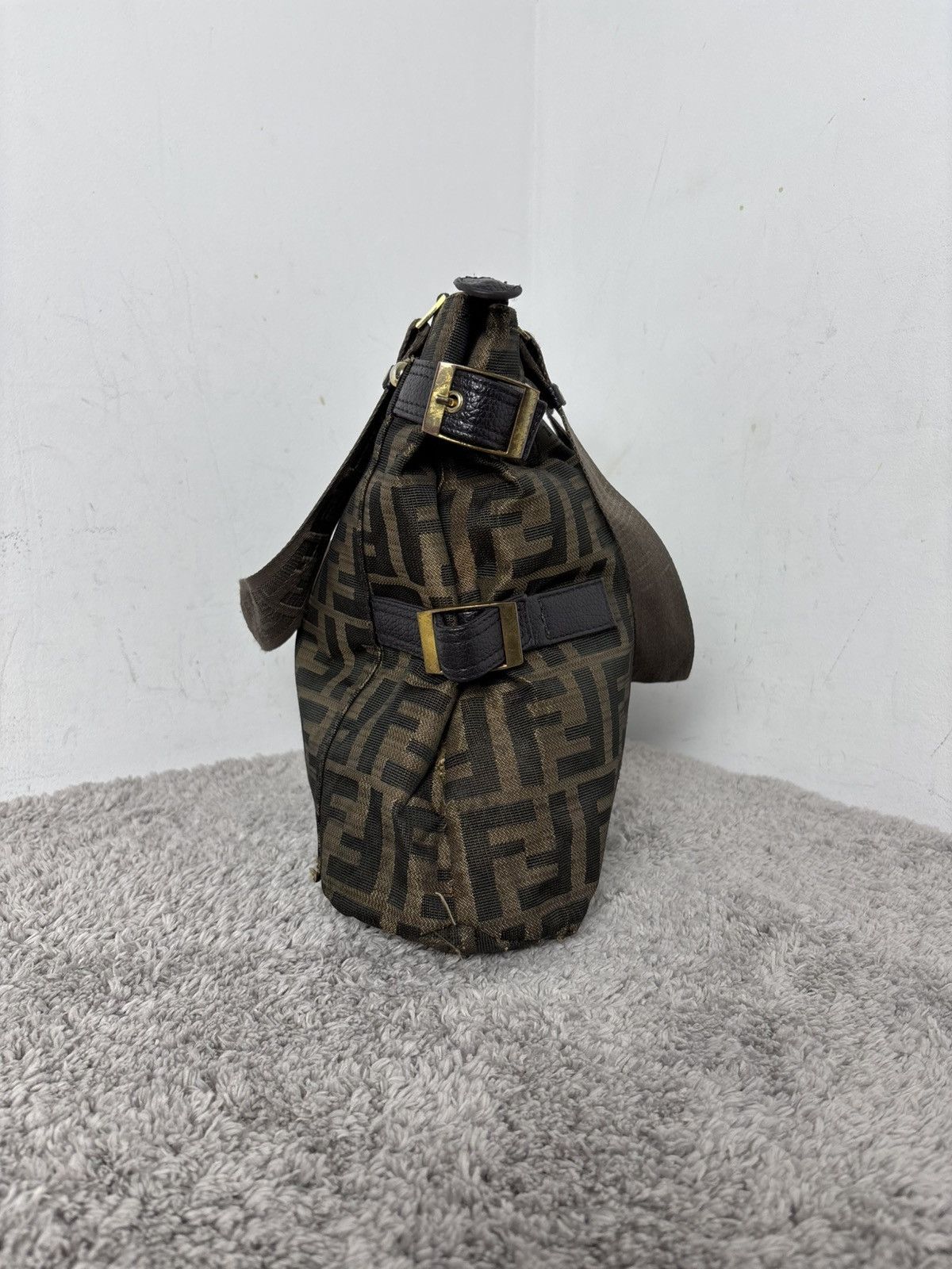 Fendi Fendi Hand Bag Zucca Monogram Vintage Very rare ❤️‍🔥 Size ONE SIZE - 7 Thumbnail