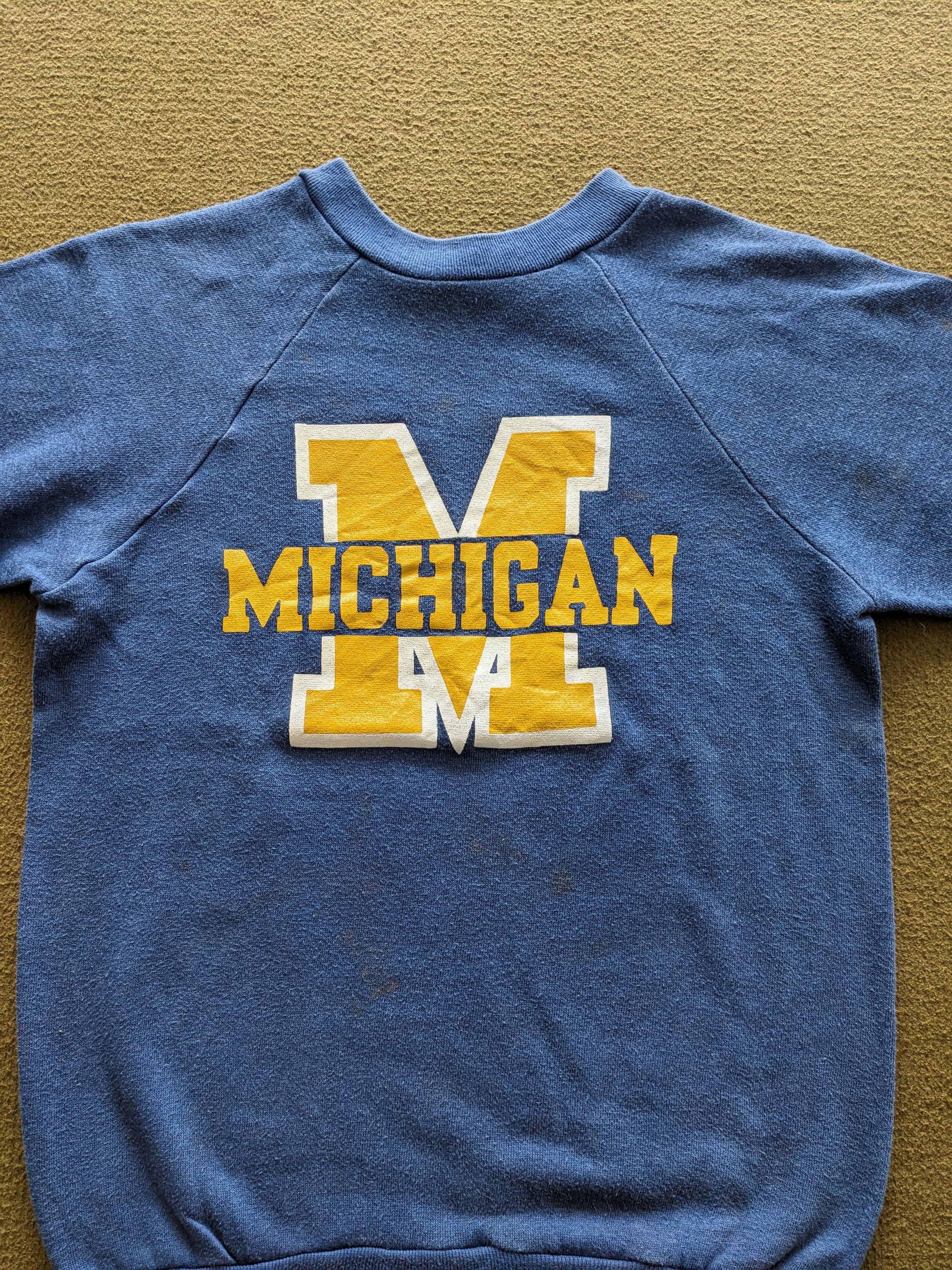 Vintage Vintage MICHIGAN American Sports Style Sweatshirt Size US XS / EU 42 / 0 - 2 Thumbnail