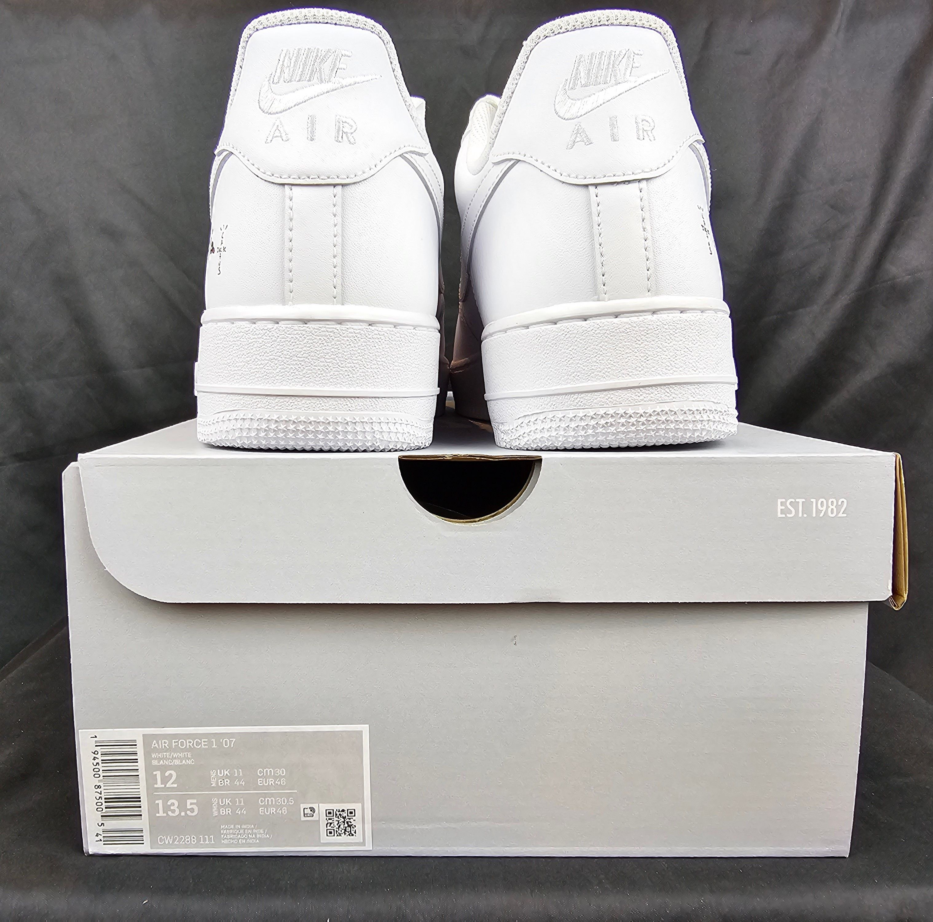 Nike × Travis Scott Nike Air Force 1 Low '07 Utopia Travis Scott Cactus Jack Size US 12 / EU 45 - 9 Thumbnail
