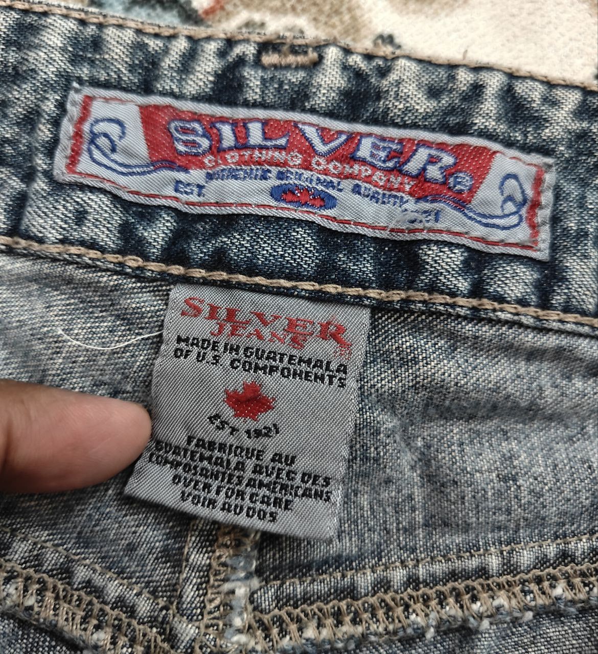 Silver Jeans Co. Silver Jeans Super Flare Denim Size 28" / US 6 / IT 42 - 5 Thumbnail