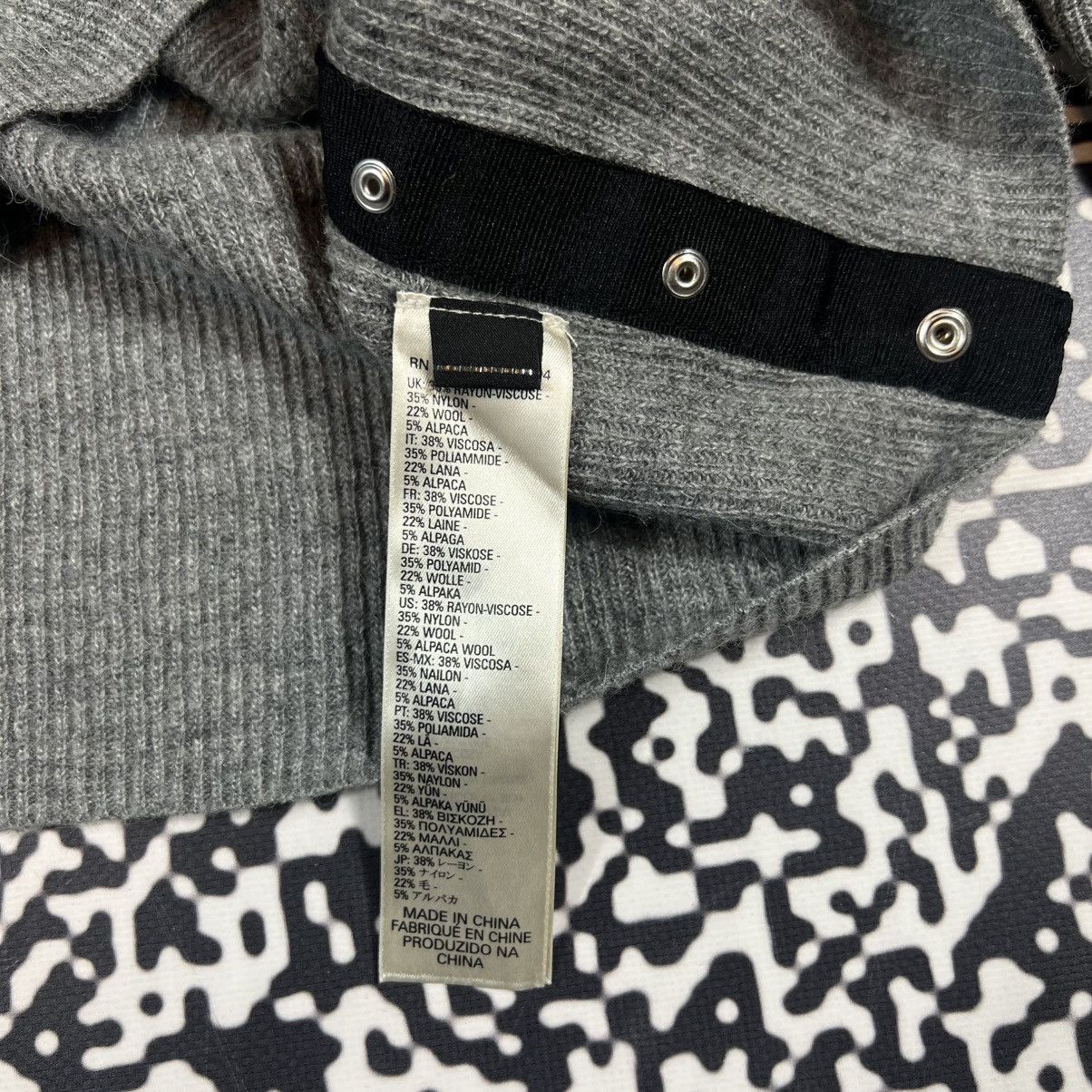 Diesel Vintage Y2K Diesel Lana Wool Sweater Japanese Style Size XS / US 0-2 / IT 36-38 - 11 Thumbnail
