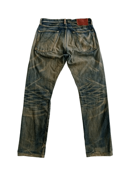 Edwin Edwin Selvedge Distressed Jeans Made in Japan Size US 32 / EU 48 - 2 Thumbnail