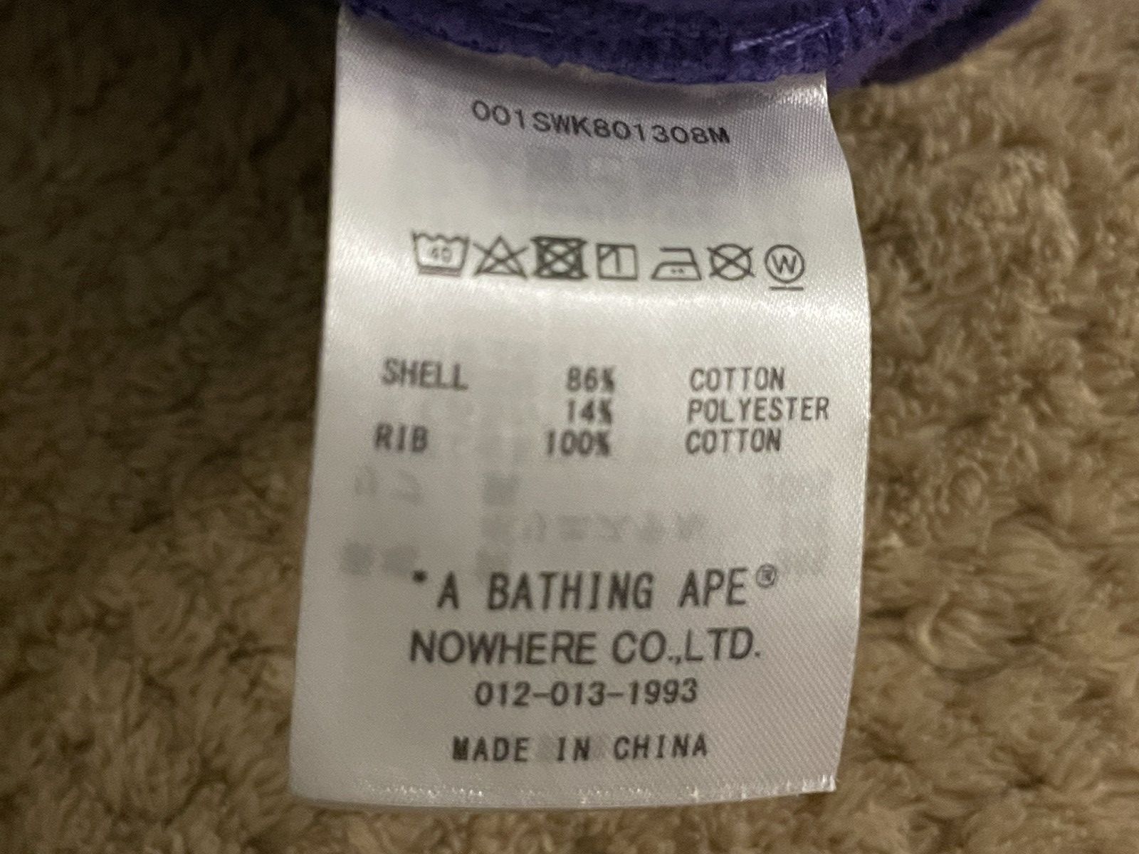 Bape Bathing Ape Crewneck Size US S / EU 44-46 / 1 - 7 Thumbnail