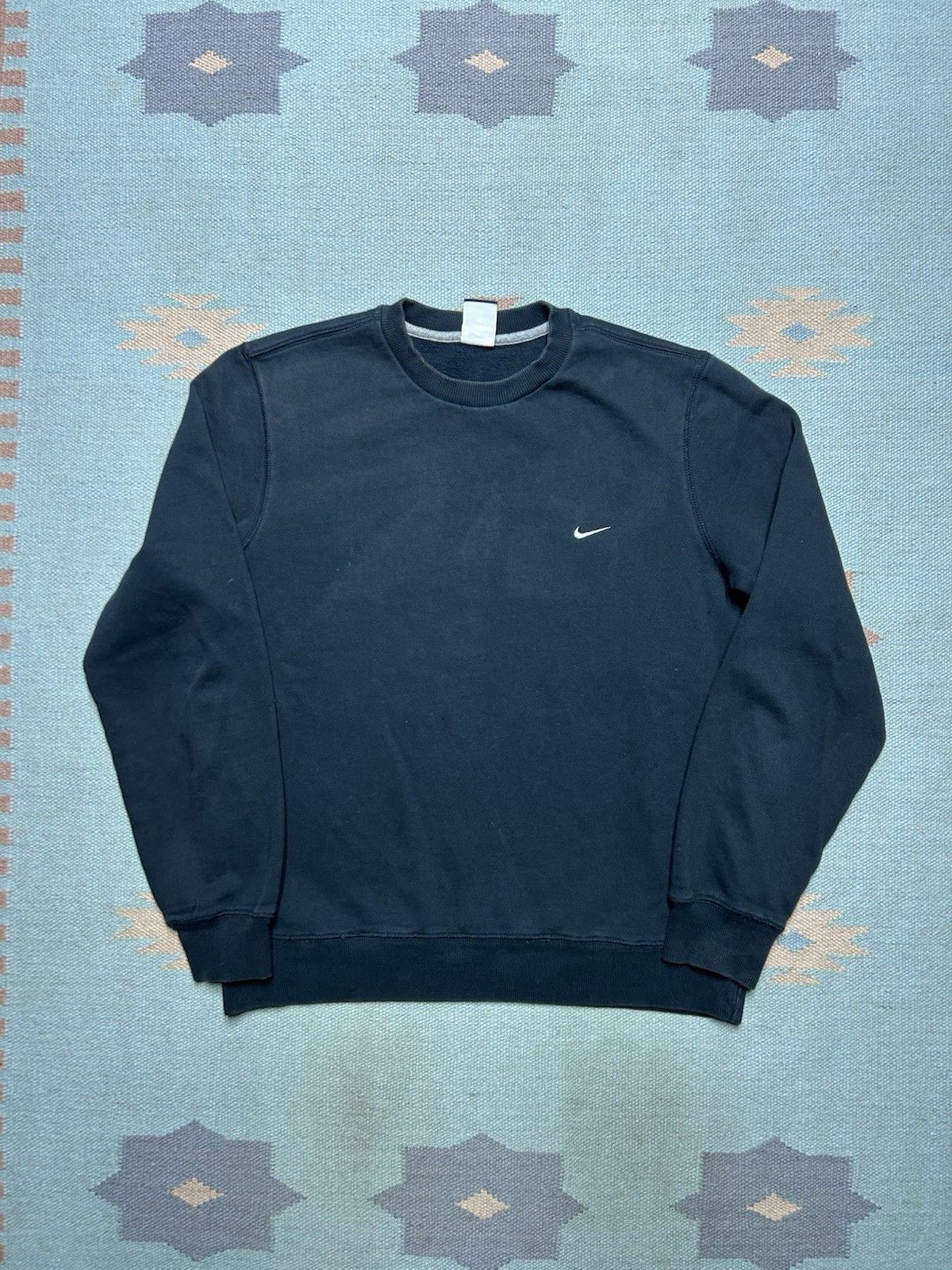 Nike Nike crewneck sweatshirt embroidered swoosh check logo large Size US L / EU 52-54 / 3 - 1 Thumbnail
