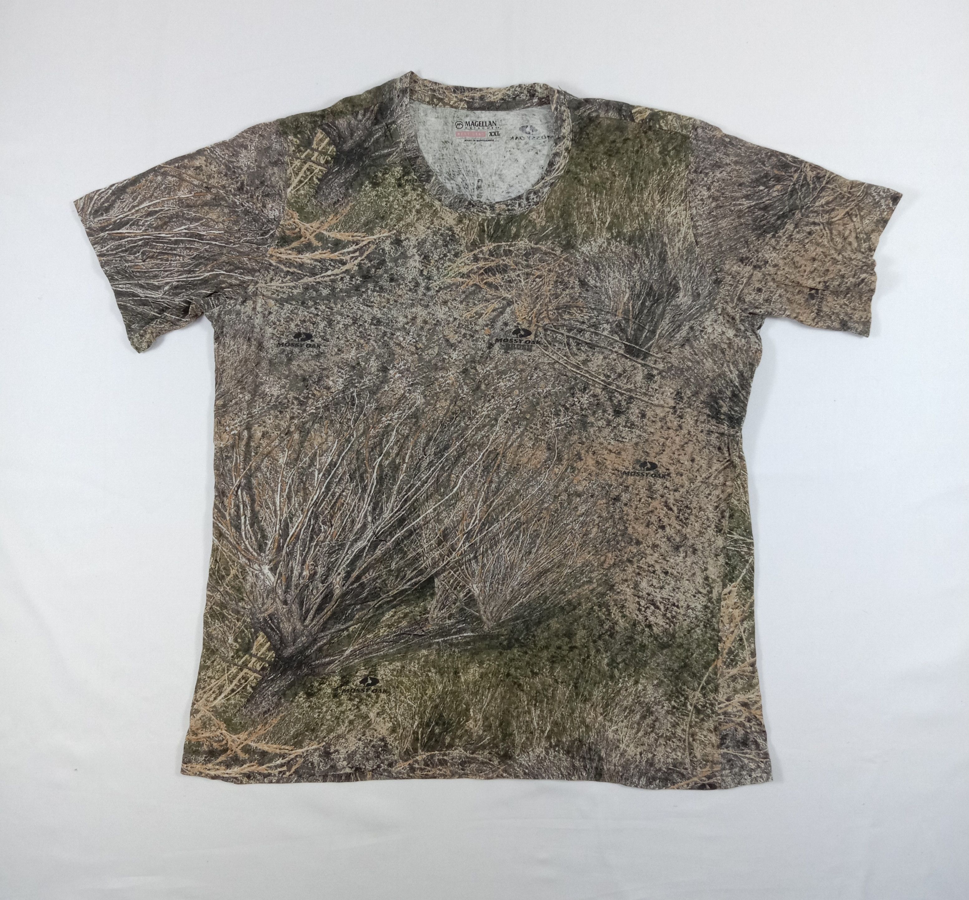 Mossy Oaks Vintage Mossy Oaks Camo Real Tree Outdoor T Shirt Size US XL / EU 56 / 4 - 1 Thumbnail