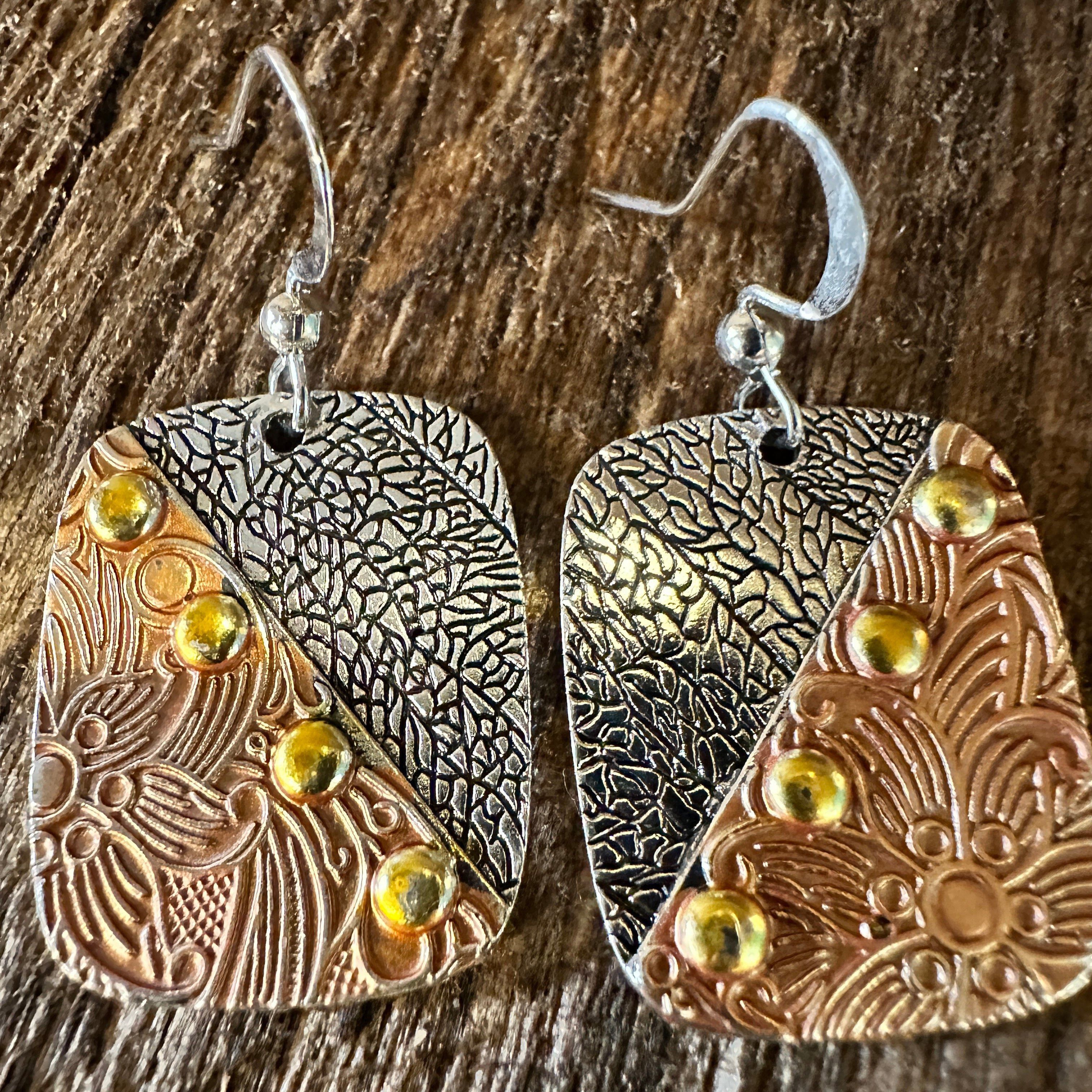 Other Handmade Bohemian Chic Copper Dangle Earring, Retro Ethnic S Size ONE SIZE - 7 Thumbnail
