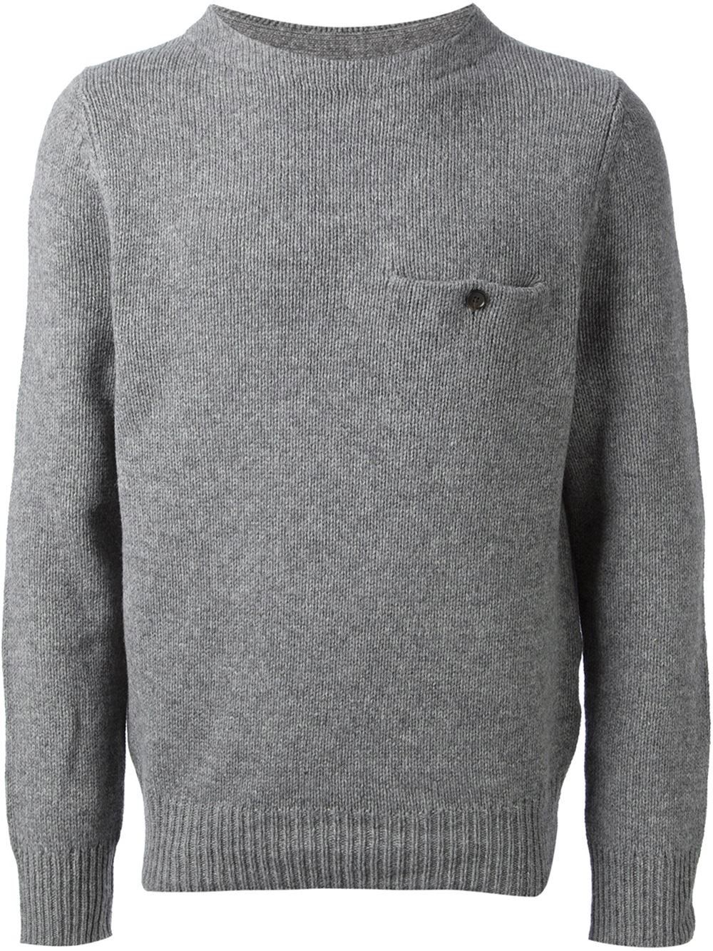 Acne Studios [M] Chet OP Wool Button Sweater (AW14) Size US M / EU 48-50 / 2 - 9 Thumbnail
