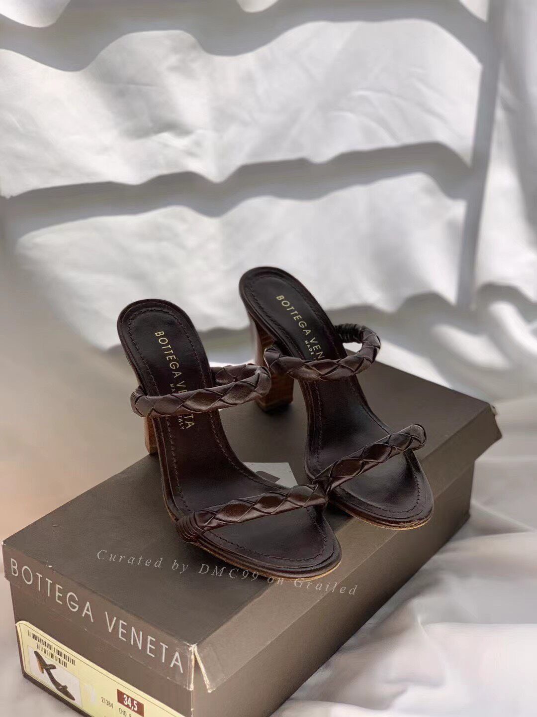 Bottega Veneta BOTTEGA VENETA Heel Sandals Size US 4 / IT 34 - 1 Thumbnail