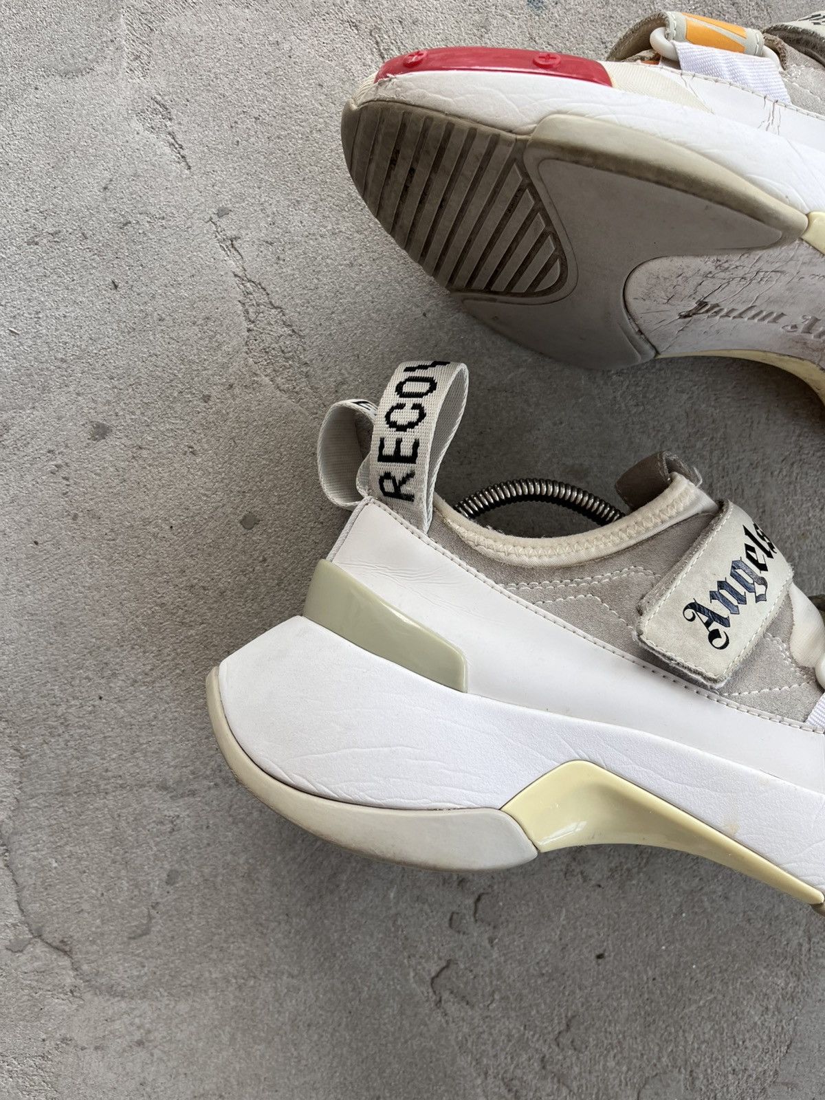 Palm Angels Vintage Hype Palm Angels Women’s Velcro Sneakers rare Y2K Size US 7 / IT 37 - 7 Thumbnail