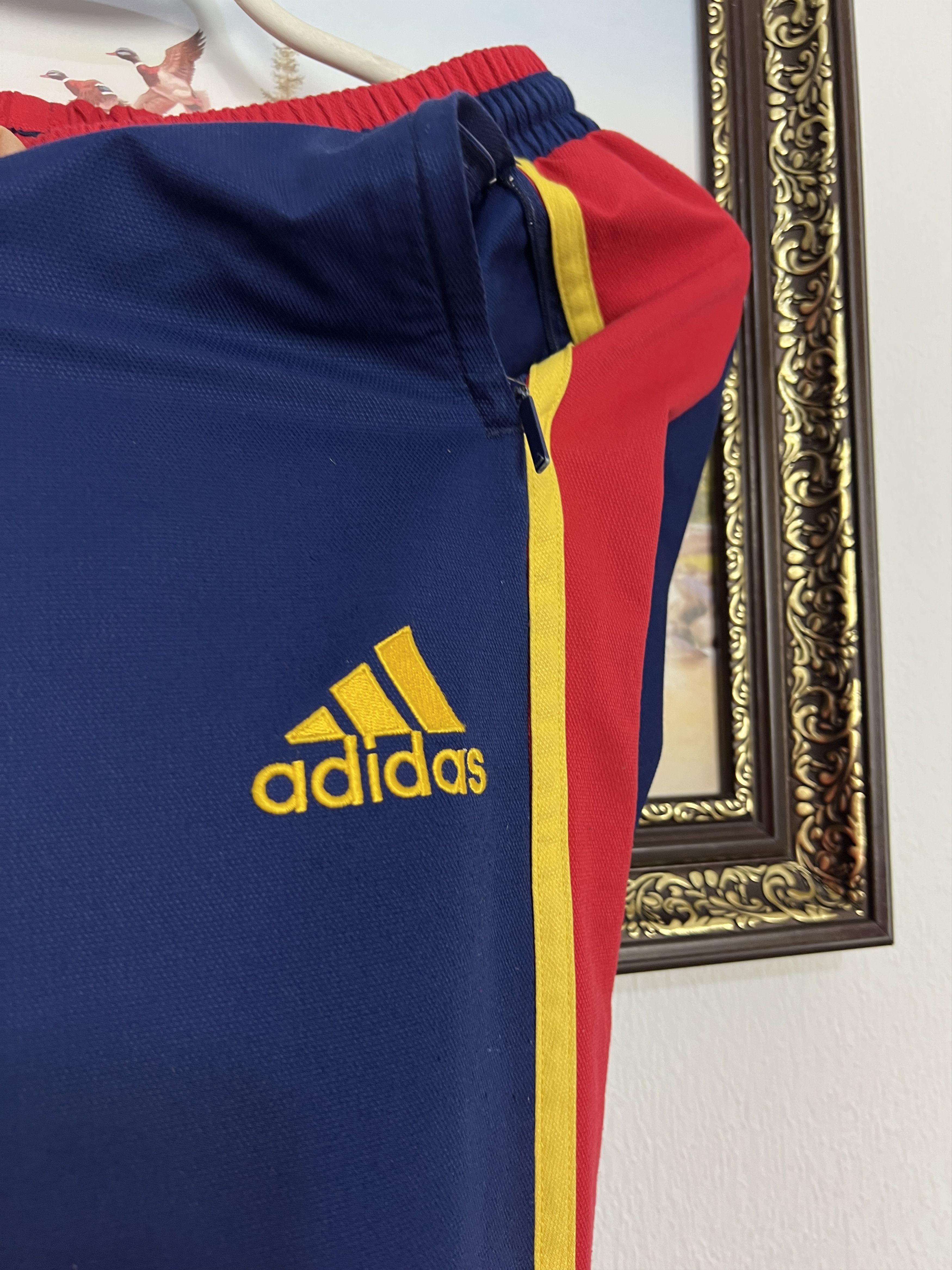 Adidas Vintage Adidas Romania Football Pants National Sweatpants Size US 30 / EU 46 - 4 Thumbnail