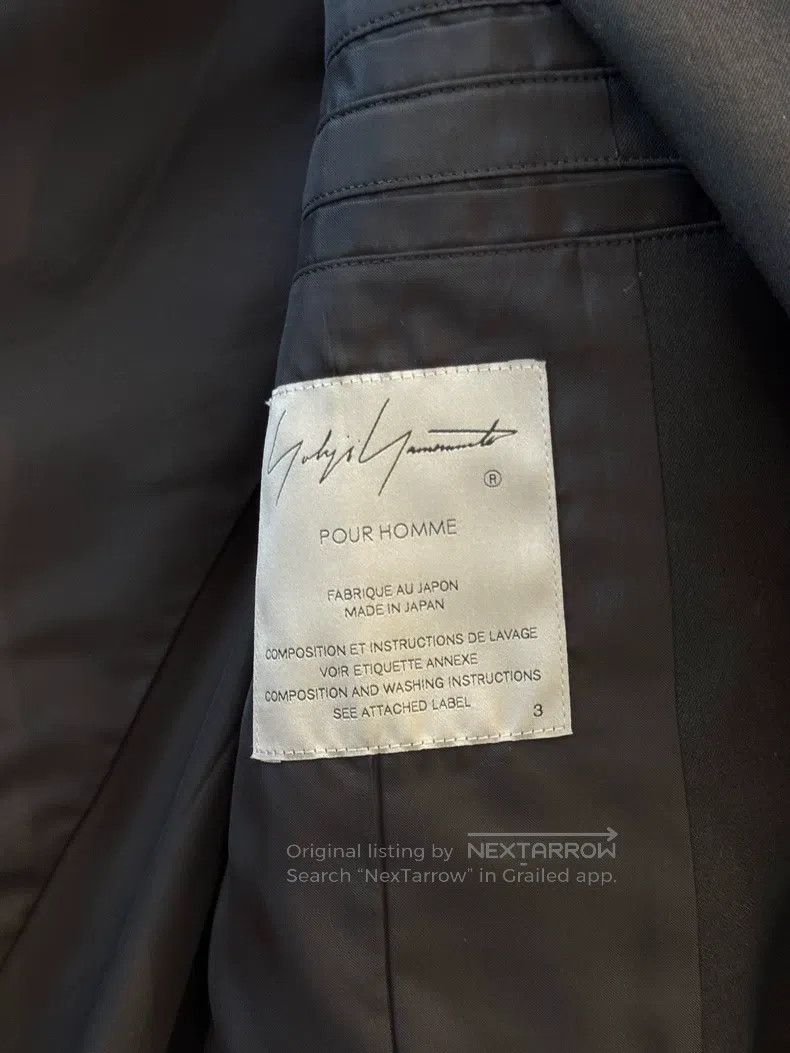 Yohji Yamamoto Yohji Yamamoto size 3 02 AW Wings blazer Size 48R - 3 Thumbnail