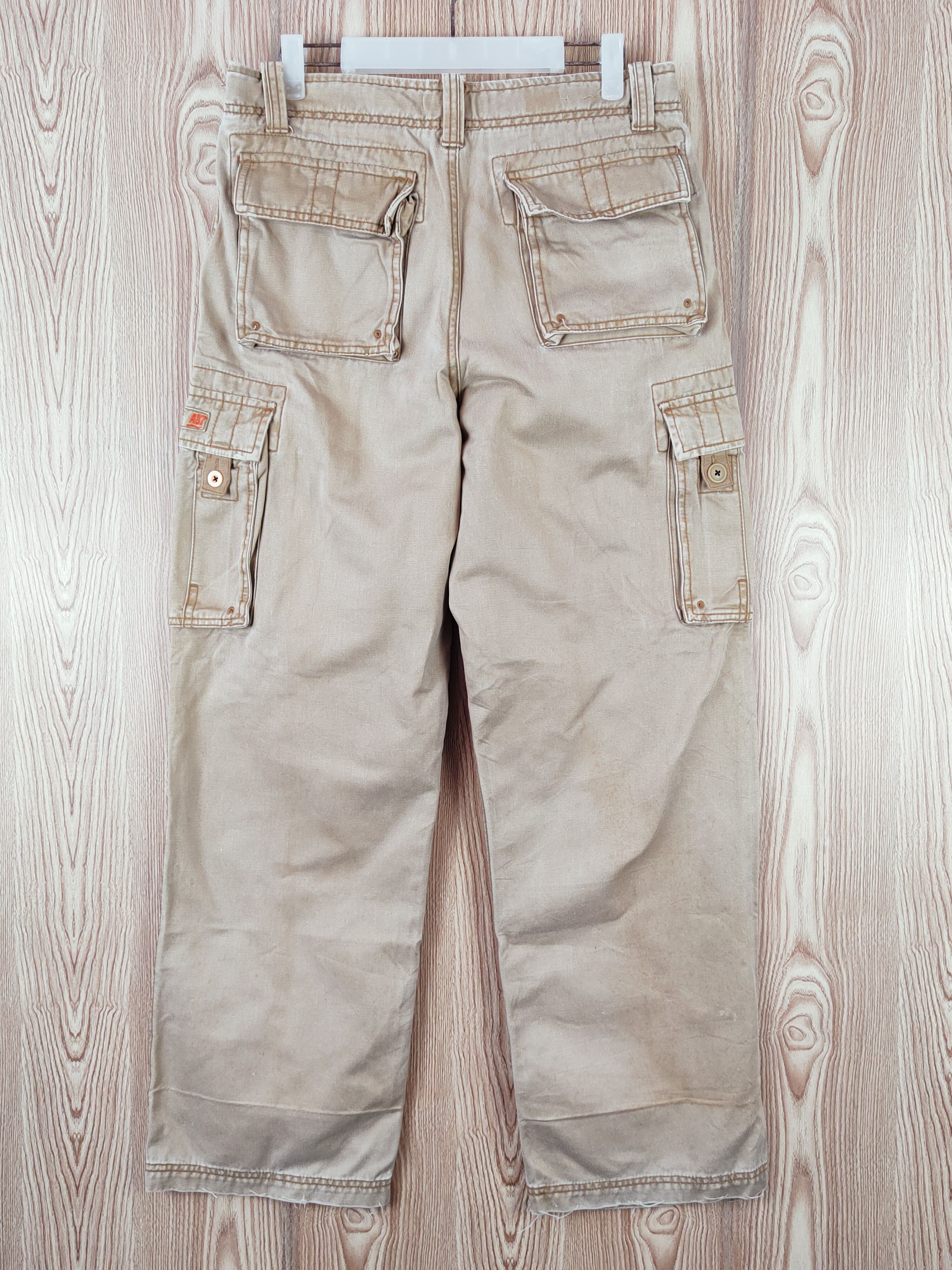 Aeropostale Aeropostale Beige Multipocket Tactical Cargo Pants #W899 Size US 31 - 8 Thumbnail