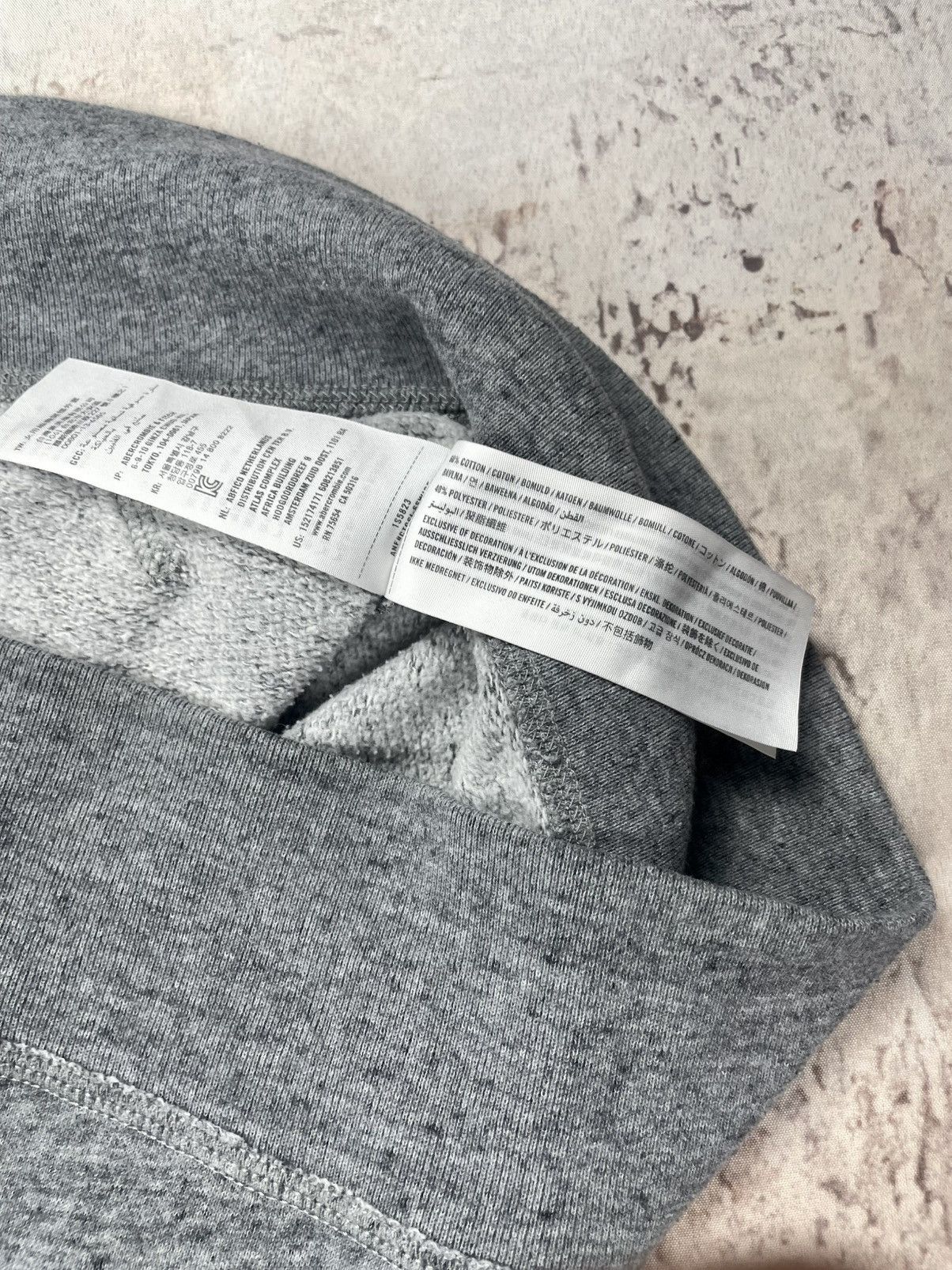 Abercrombie & Fitch Abercrombie & Fitch S Zip Hoodie Gray Old Money Classic G Size S / US 4 / IT 40 - 6 Thumbnail