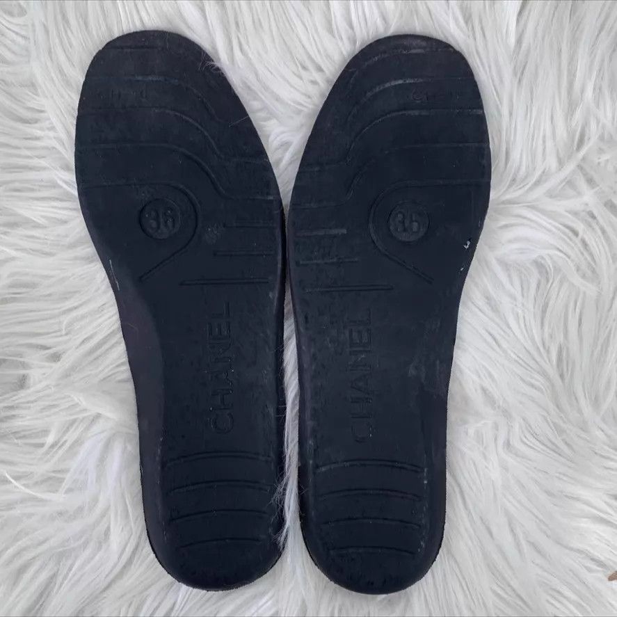 Chanel Chanel Black & White Panda Platform Sneakers Women's 36 Size US 5.5 / IT 35.5 - 2 Thumbnail