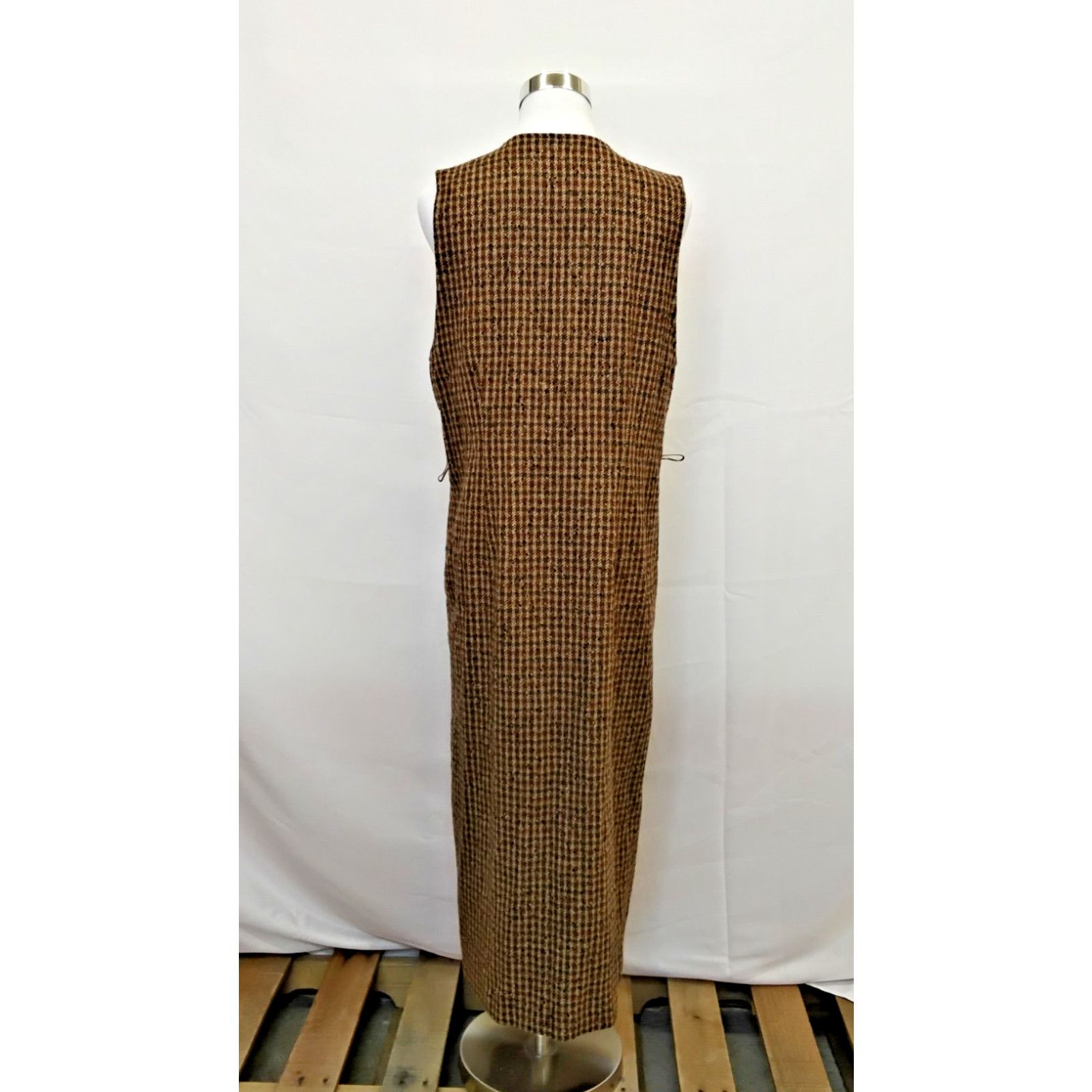 Pendleton Pendleton Knockabouts Shift Dress Women's 6 Brown VTG 1990s Size M / US 6-8 / IT 42-44 - 3 Thumbnail