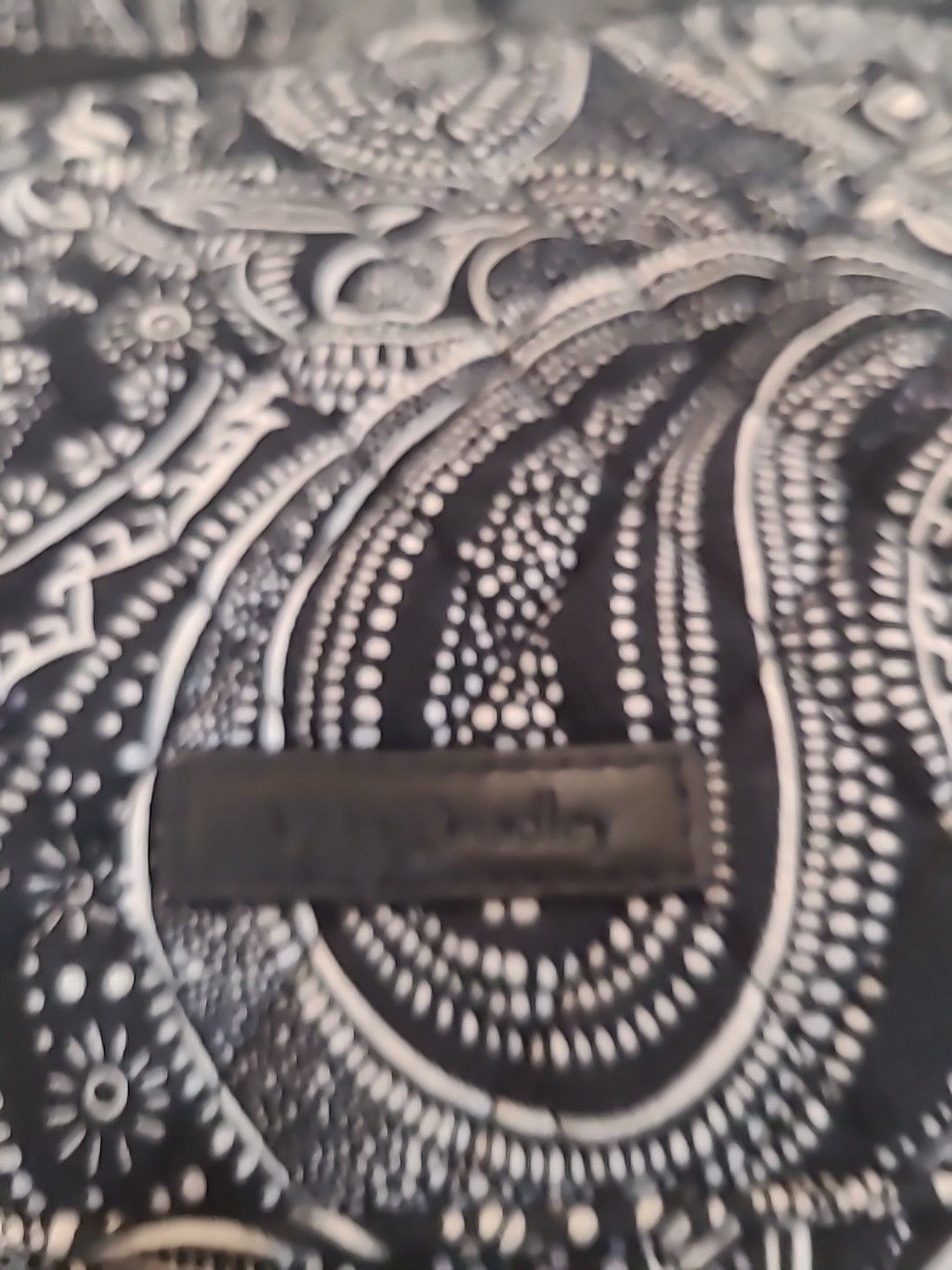 Vera Bradley Vera Bradley Crossbody Paisley Noir Pattern Hipster Size ONE SIZE - 9 Thumbnail