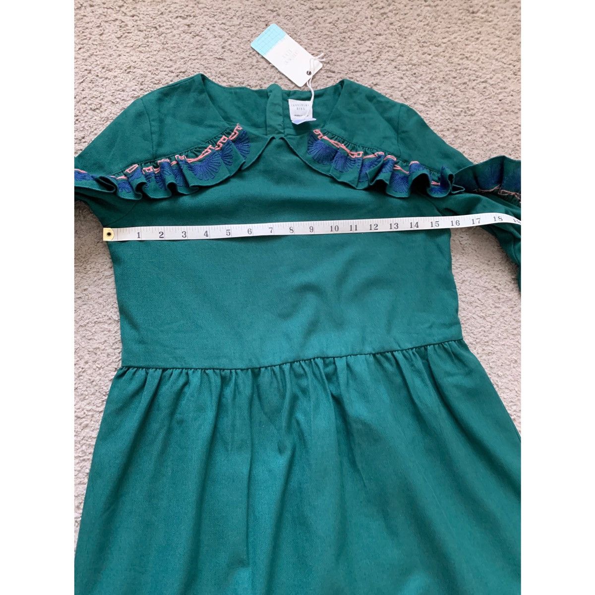 Other CARREMENT BEAU GIRL GREY RIFFLE DRESS Size XS / US 0-2 / IT 36-38 - 17 Thumbnail