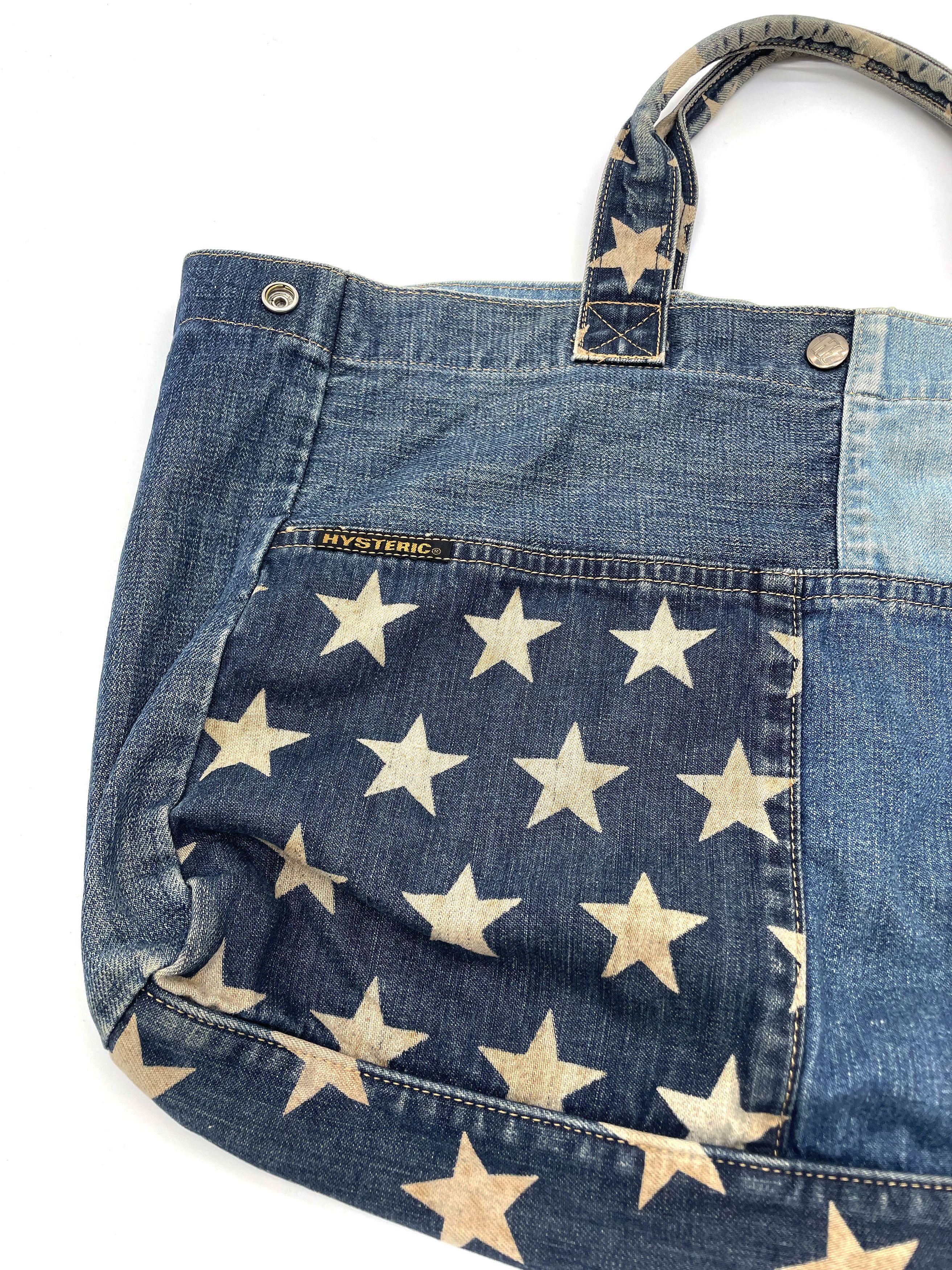 Hysteric Glamour Stars Denim Bag Size ONE SIZE - 3 Thumbnail