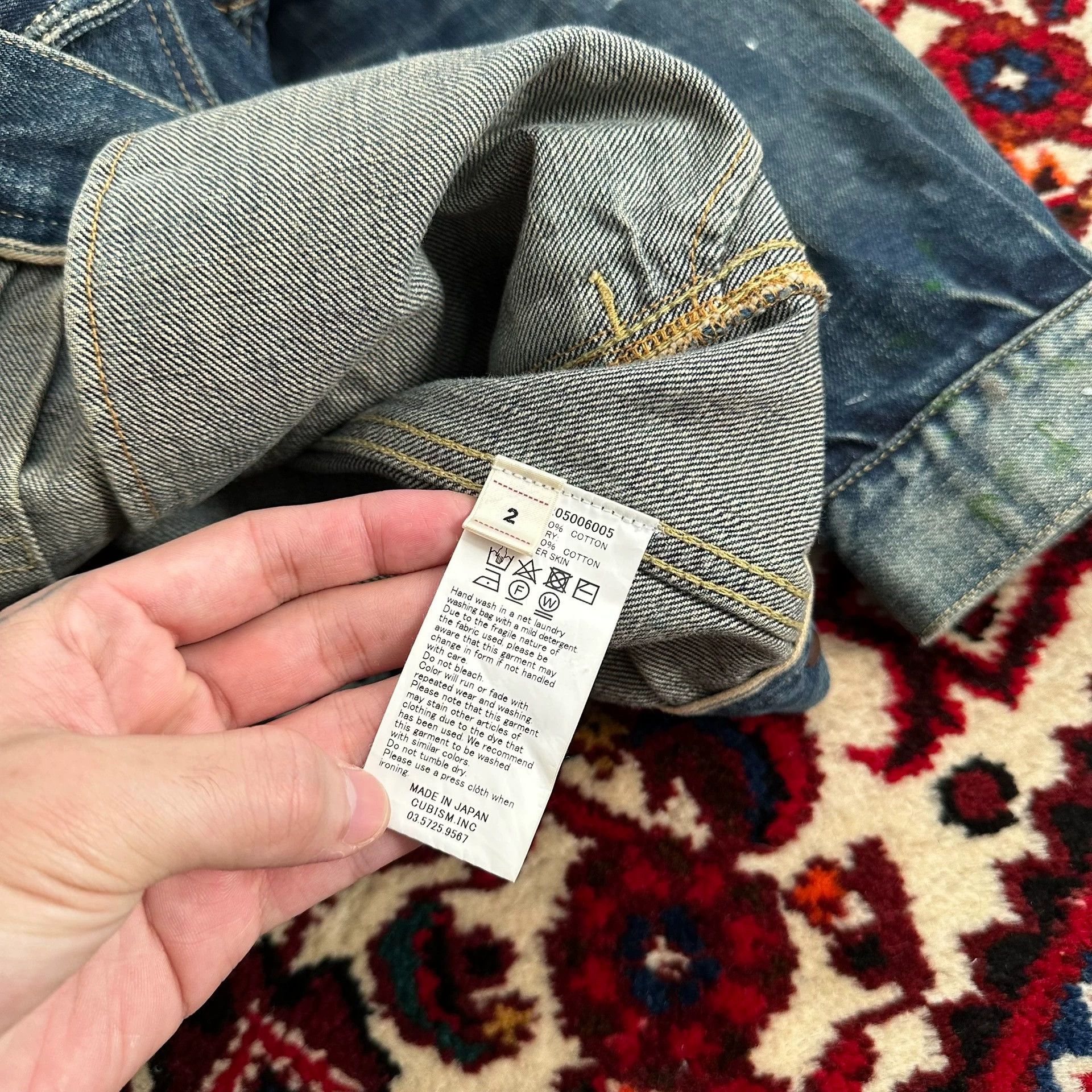 Visvim VISVIM 18aw 101 JUMBO D1002 Denim JKT Size 2 Size US M / EU 48-50 / 2 - 9 Thumbnail